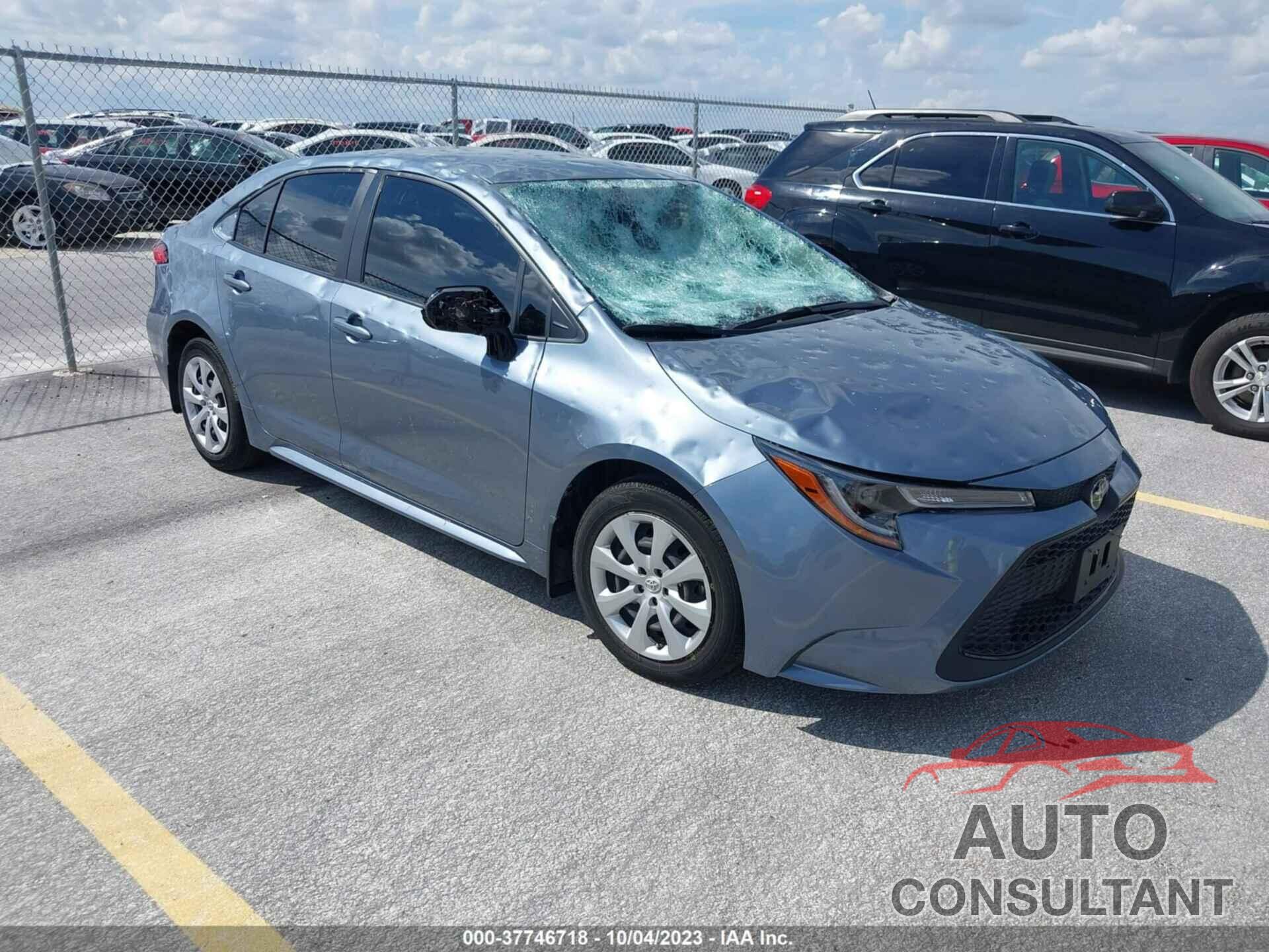 TOYOTA COROLLA 2021 - JTDEPMAE6MJ126107