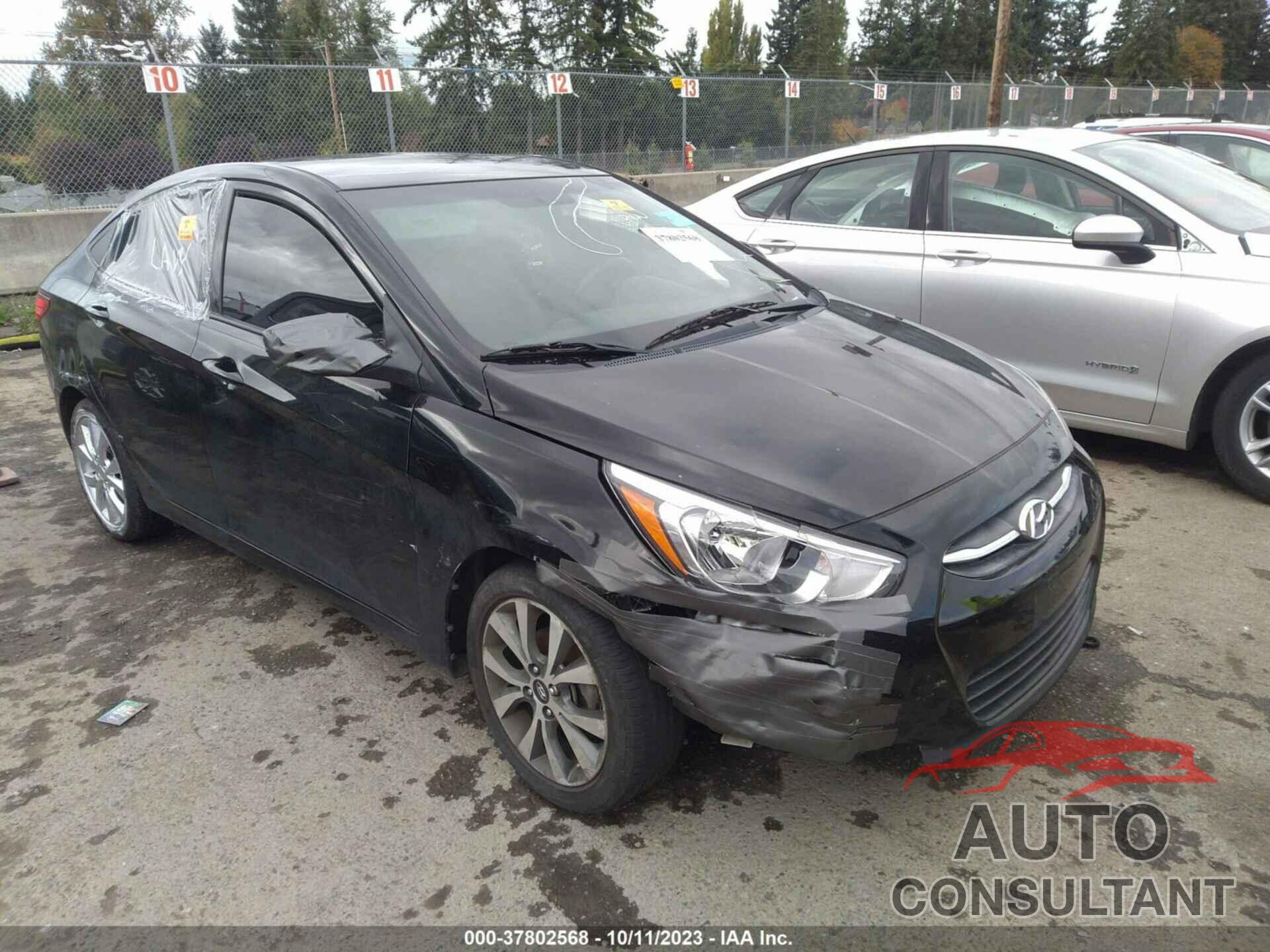 HYUNDAI ACCENT 2017 - KMHCT4AE8HU352720