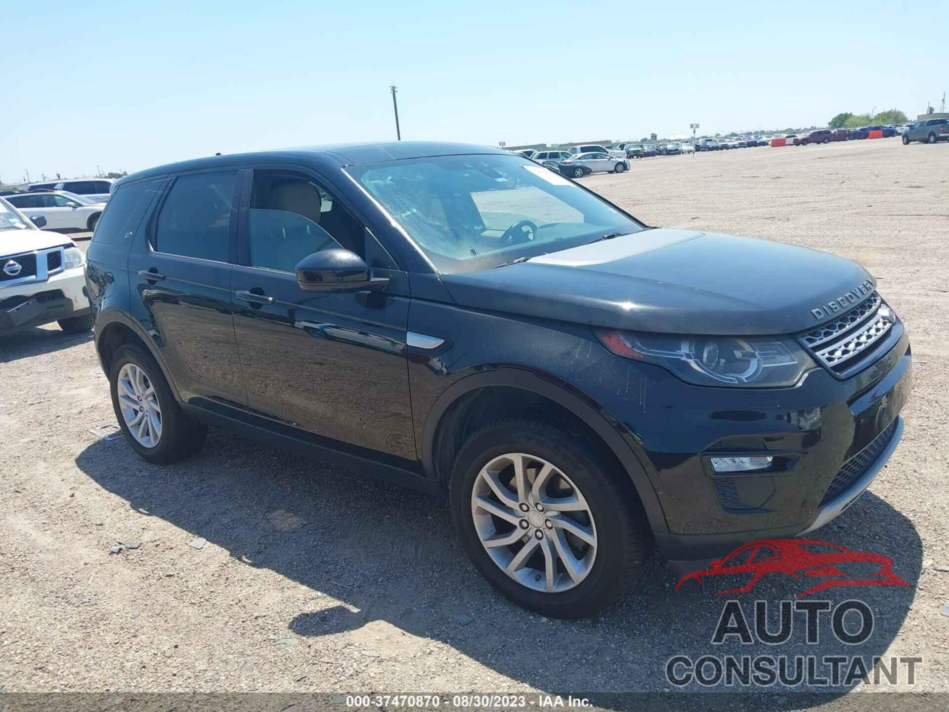 LAND ROVER DISCOVERY SPORT 2016 - SALCR2BG0GH549467