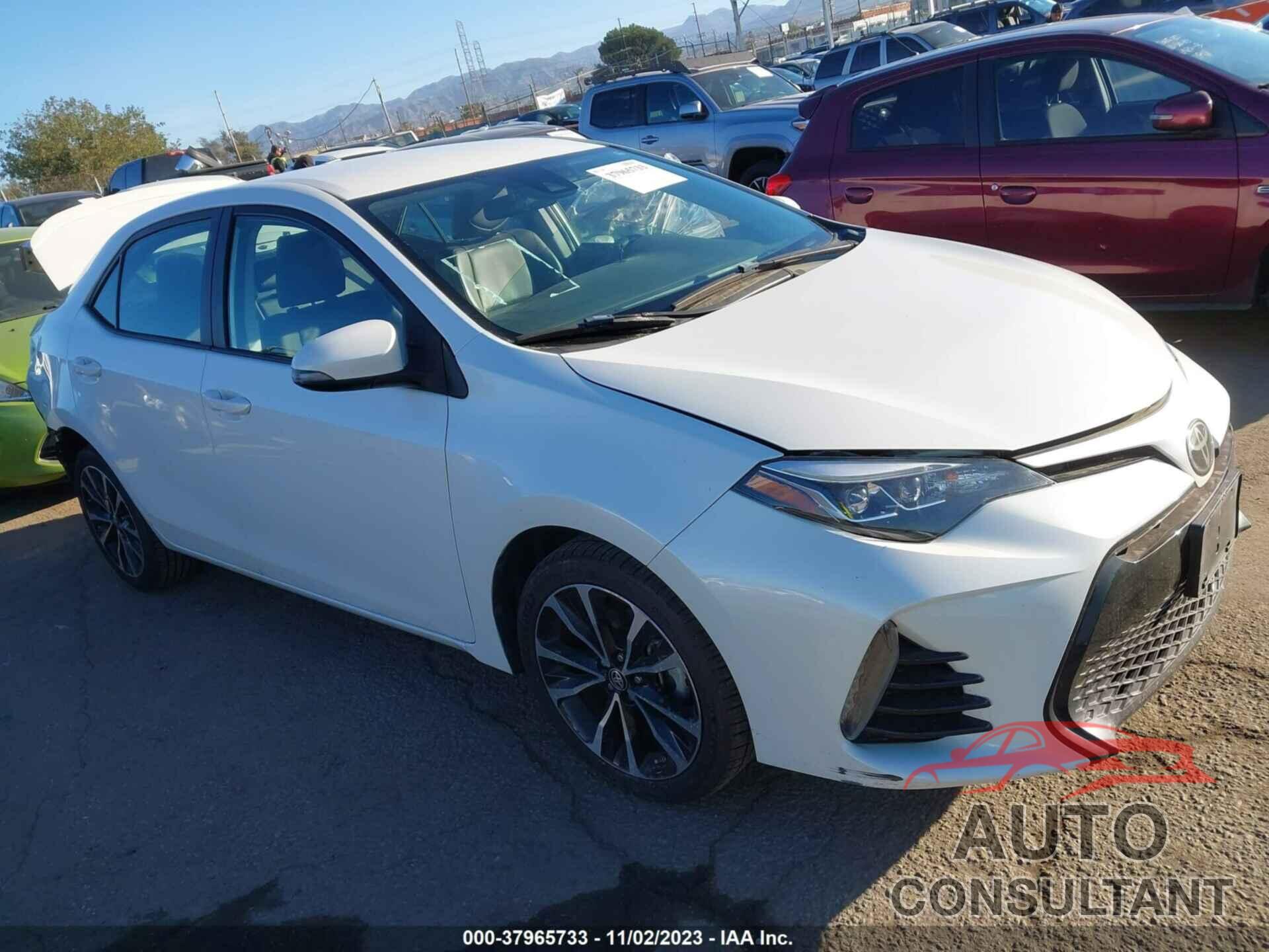 TOYOTA COROLLA 2017 - 5YFBURHE1HP583505