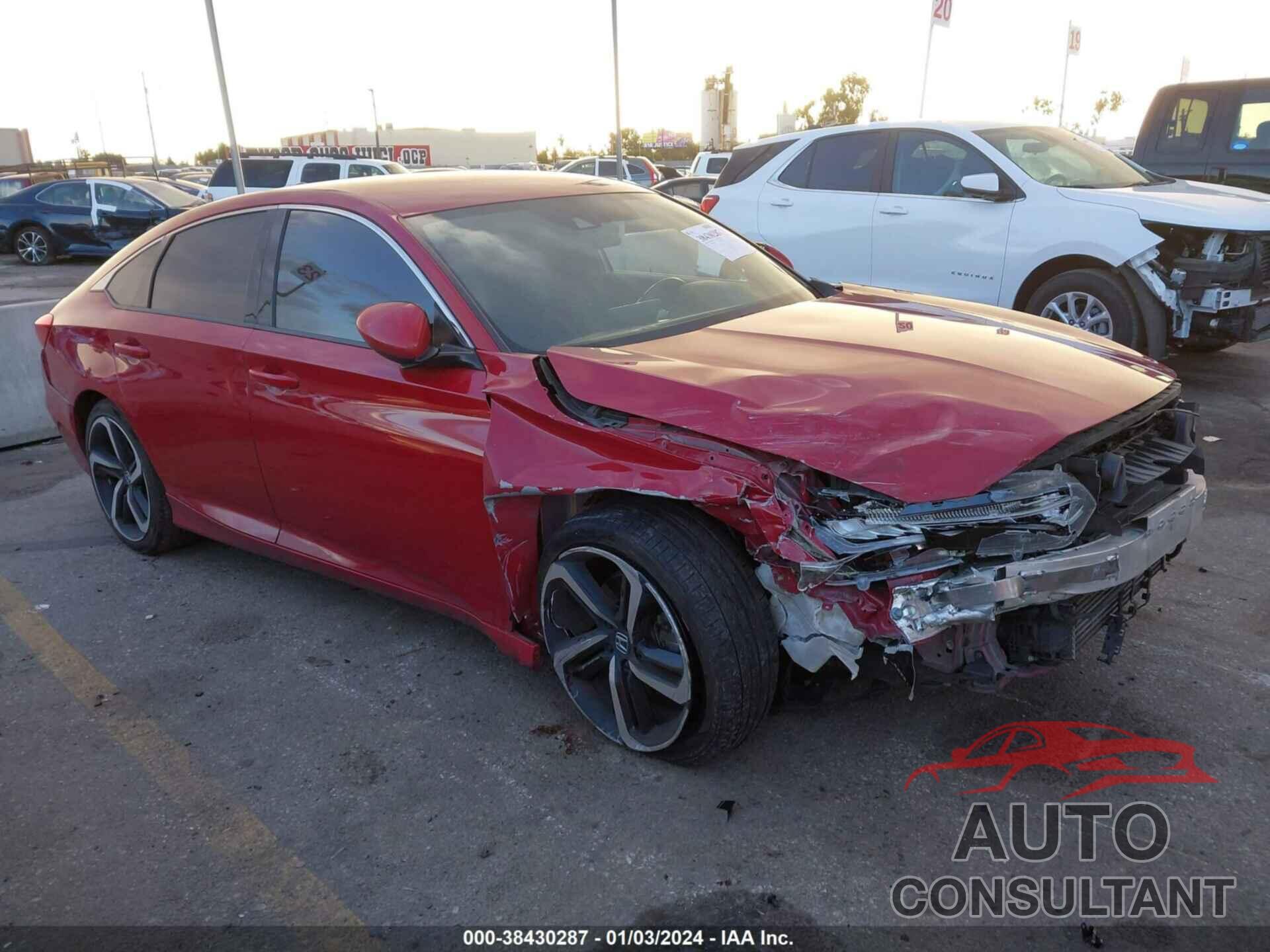 HONDA ACCORD 2018 - 1HGCV1F31JA236224
