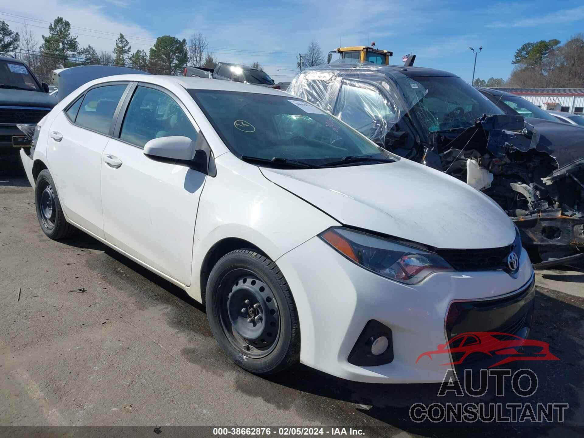 TOYOTA COROLLA 2016 - 2T1BURHE3GC612985