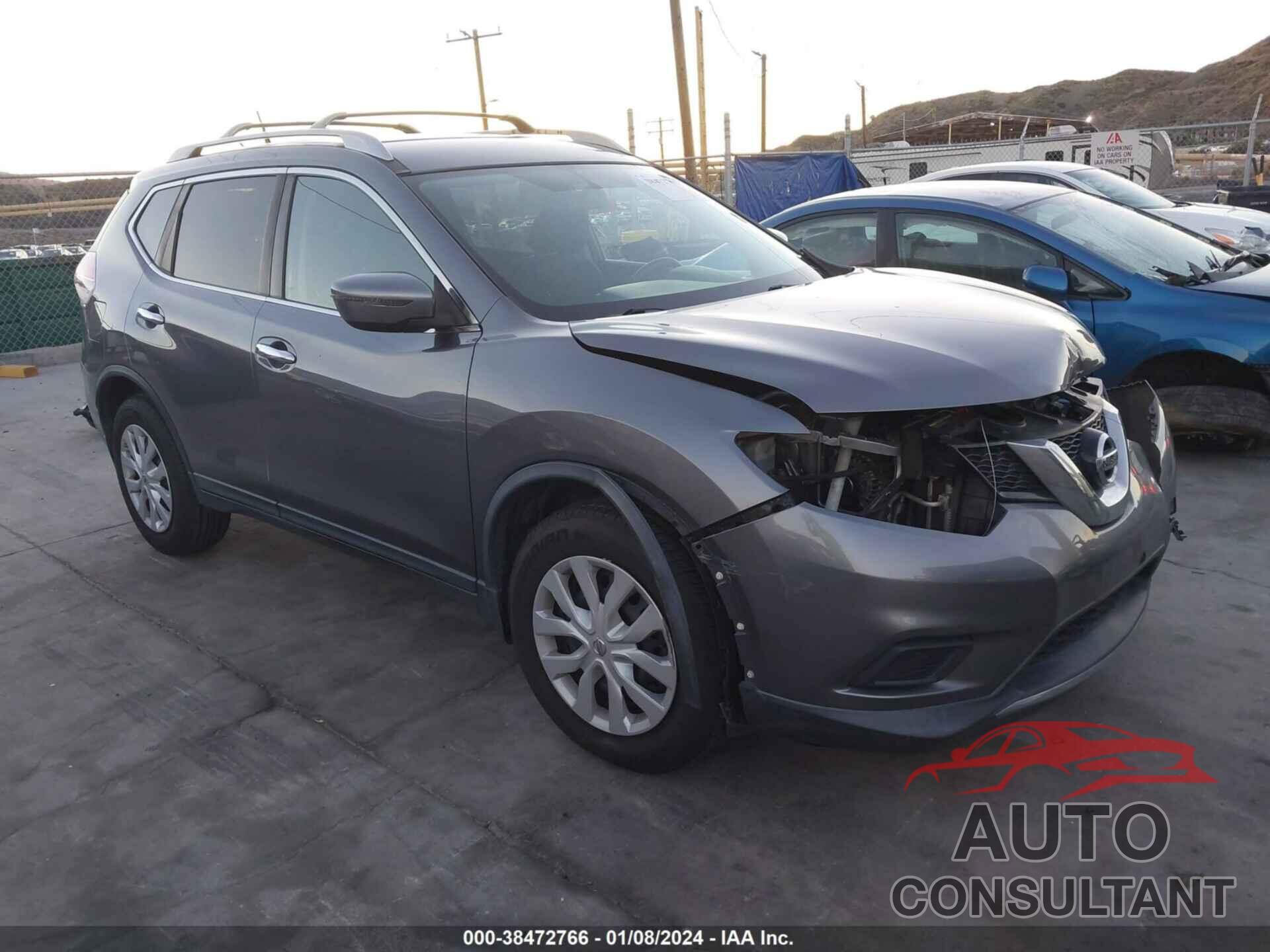 NISSAN ROGUE 2016 - KNMAT2MTXGP679238