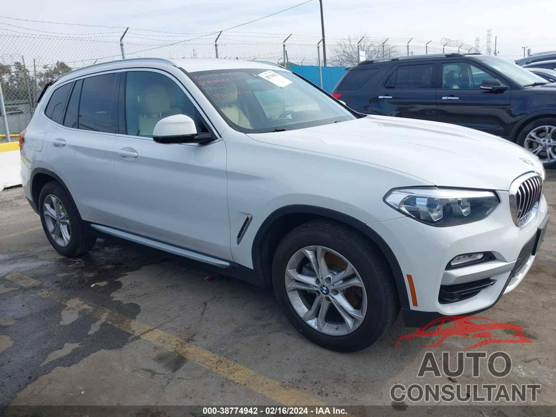 BMW X3 2019 - 5UXTR7C59KLR48819