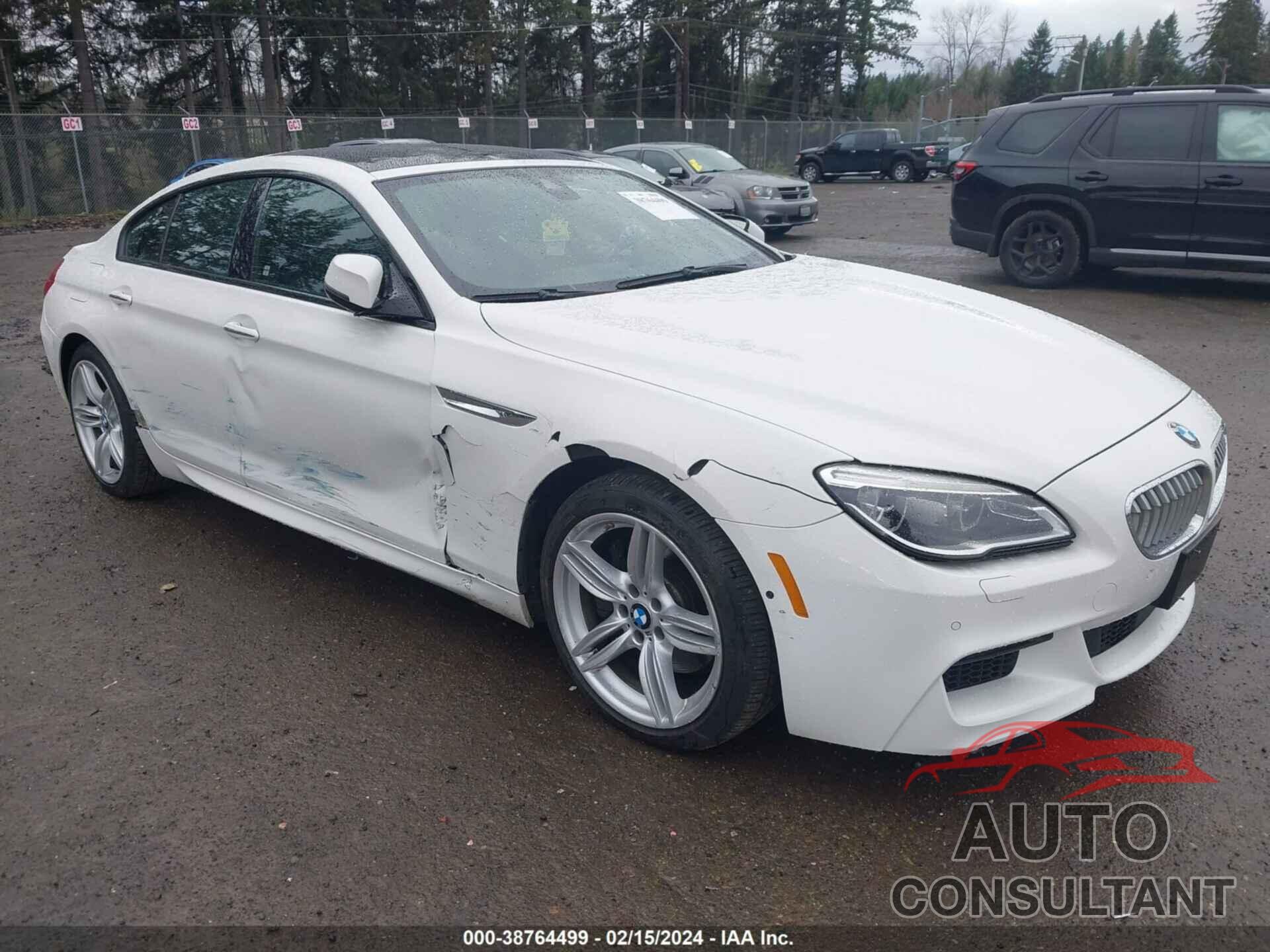 BMW 650I GRAN COUPE 2016 - WBA6D6C53GG387960