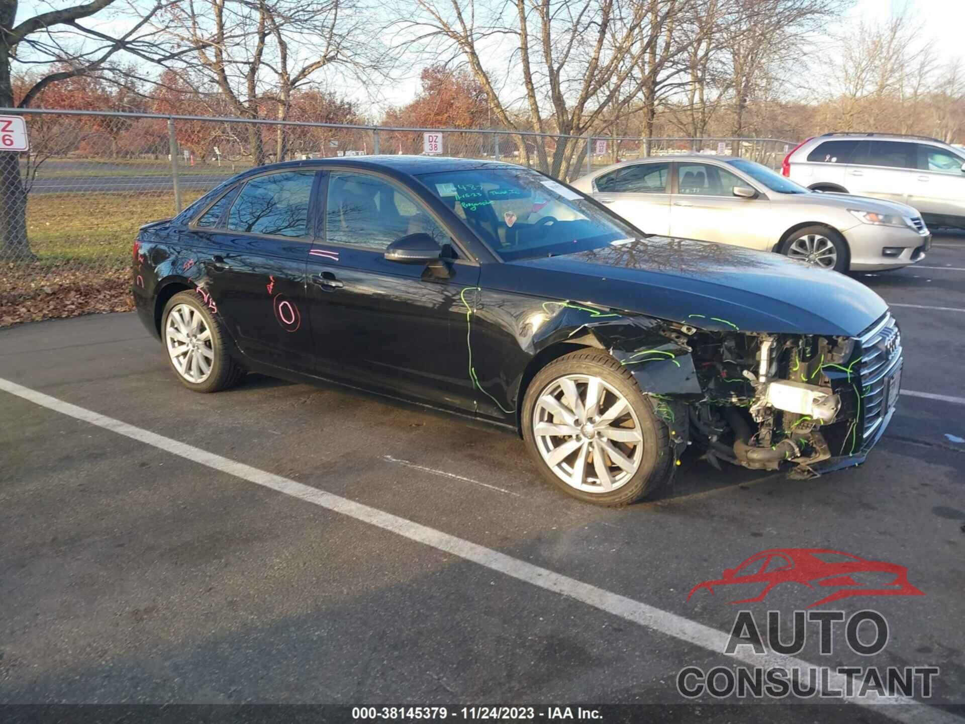 AUDI A4 2017 - WAUANAF48HN040666