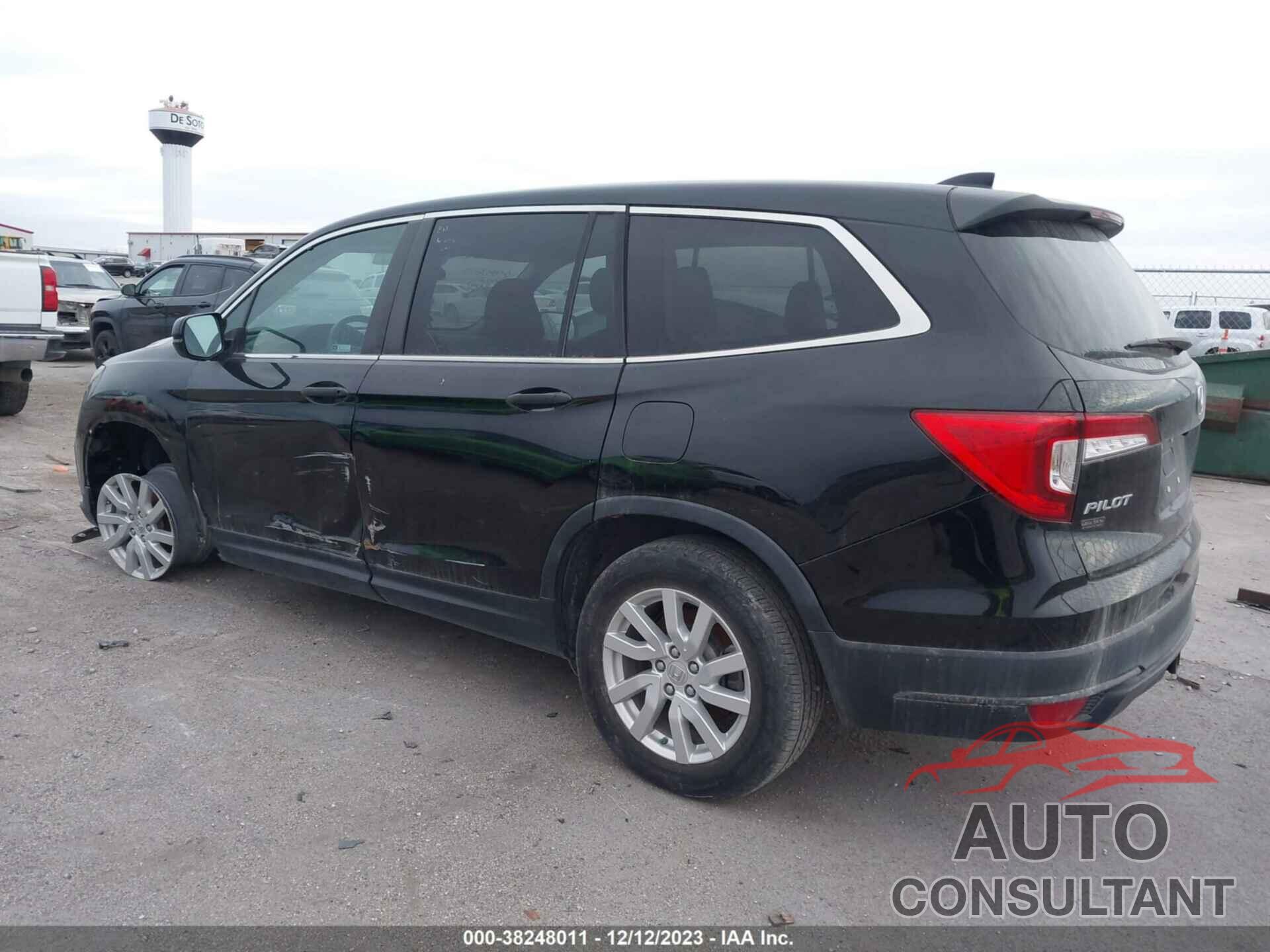 HONDA PILOT 2019 - 5FNYF6H12KB071447