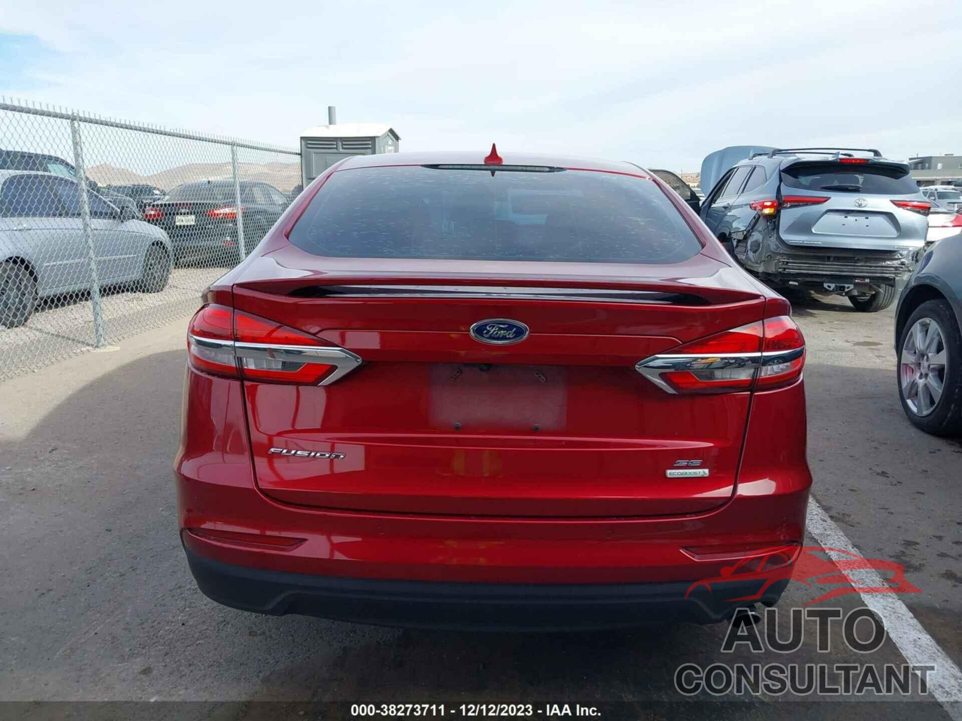 FORD FUSION 2019 - 3FA6P0HD5KR250324