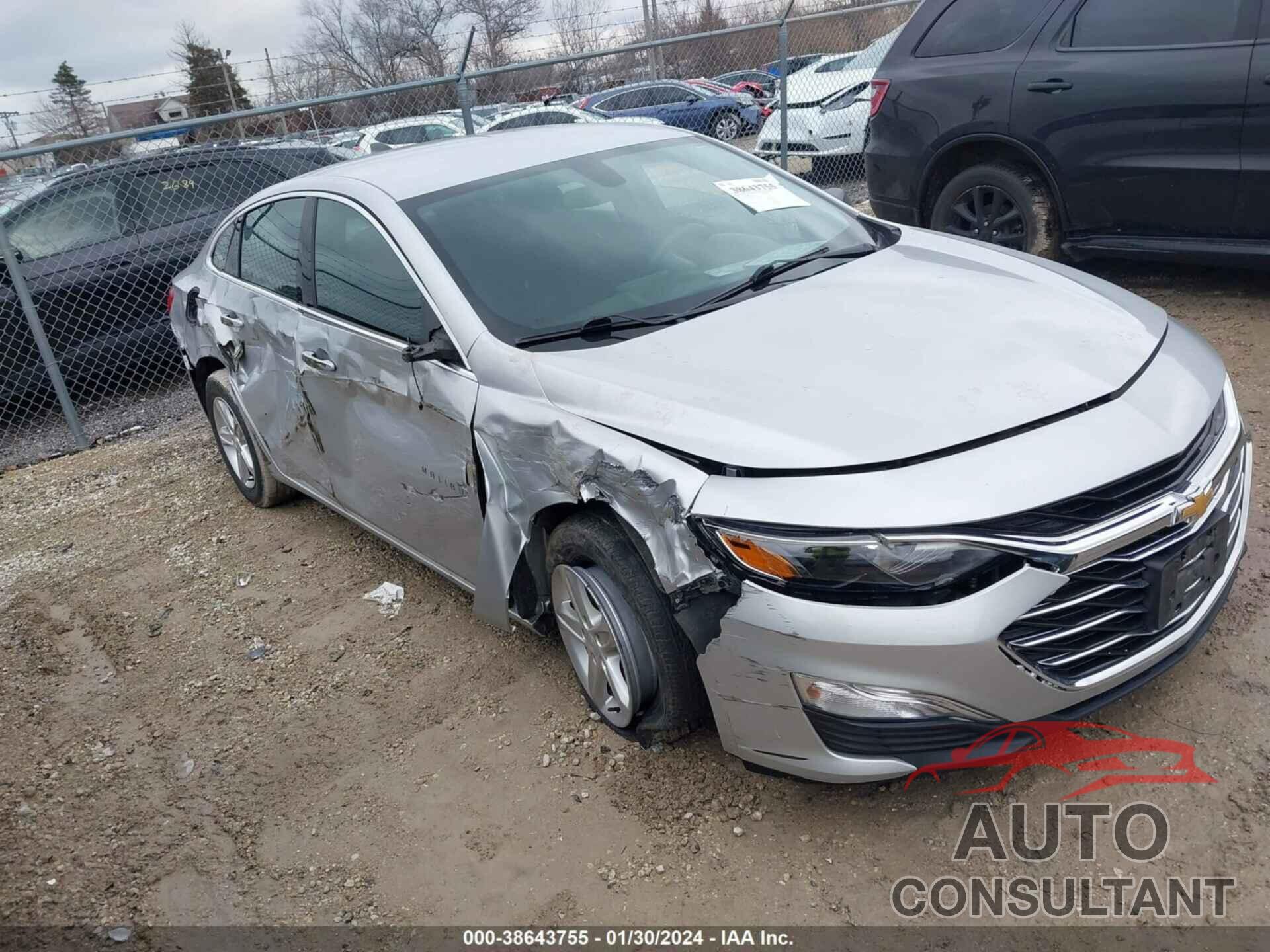 CHEVROLET MALIBU 2020 - 1G1ZB5ST8LF155444