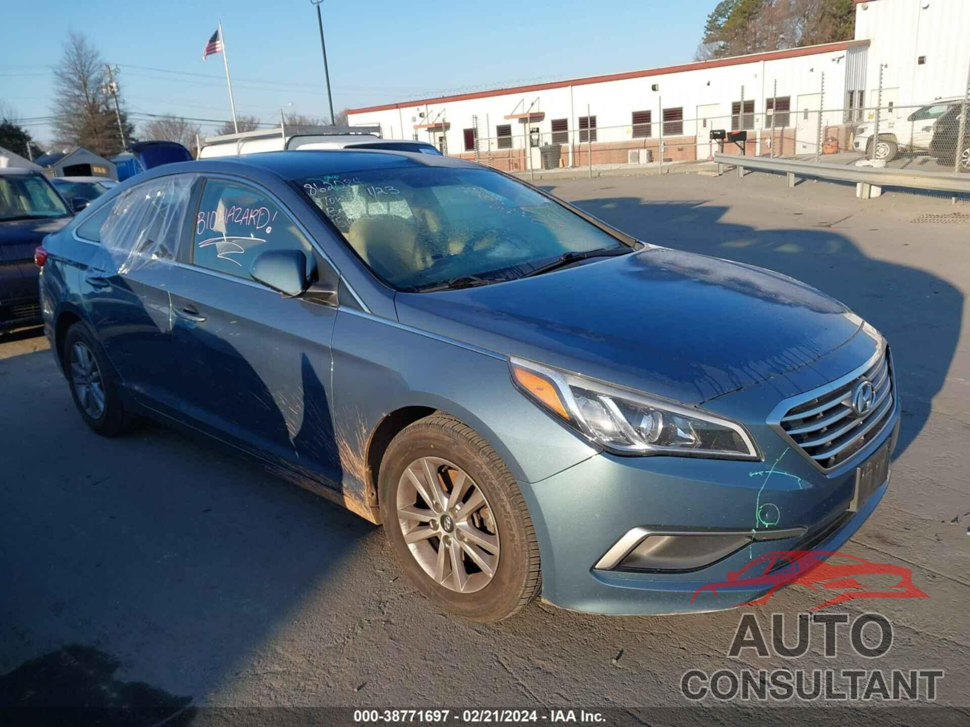 HYUNDAI SONATA 2016 - 5NPE24AF7GH351074