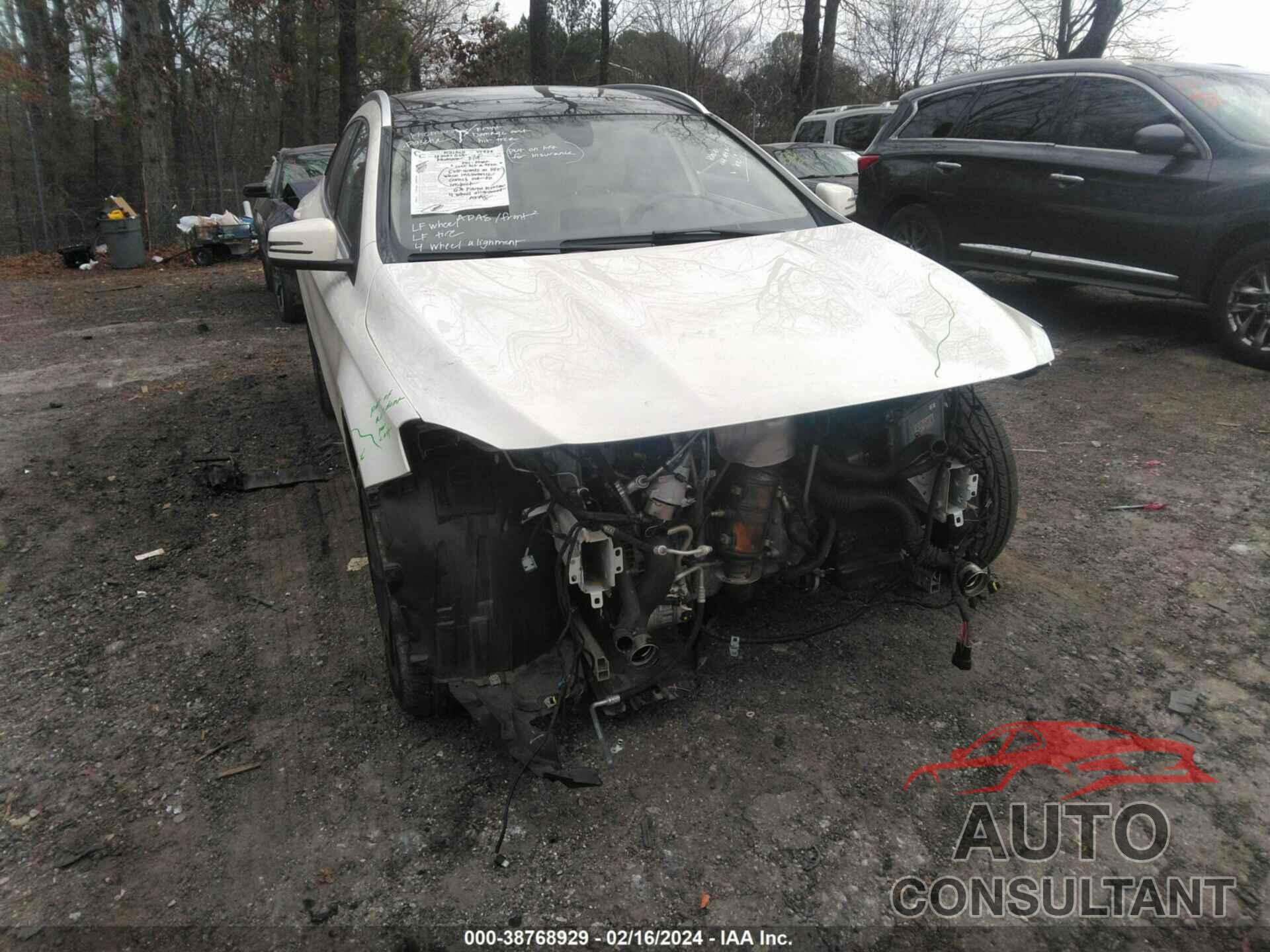 MERCEDES-BENZ GLA 250 2018 - WDCTG4EB0JJ399329