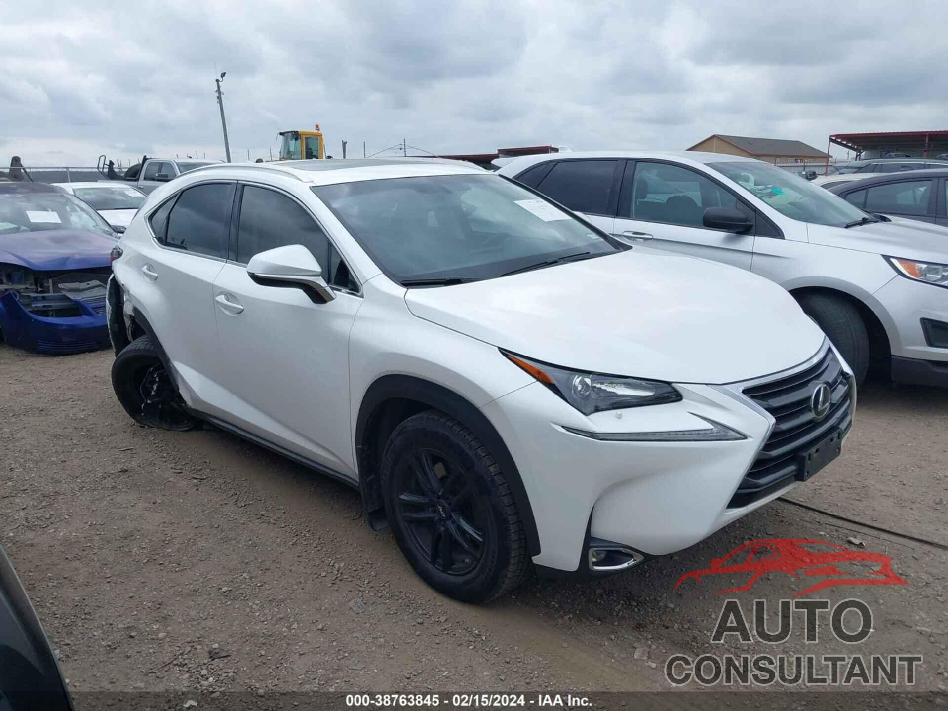 LEXUS NX 200T 2016 - JTJBARBZ5G2083247