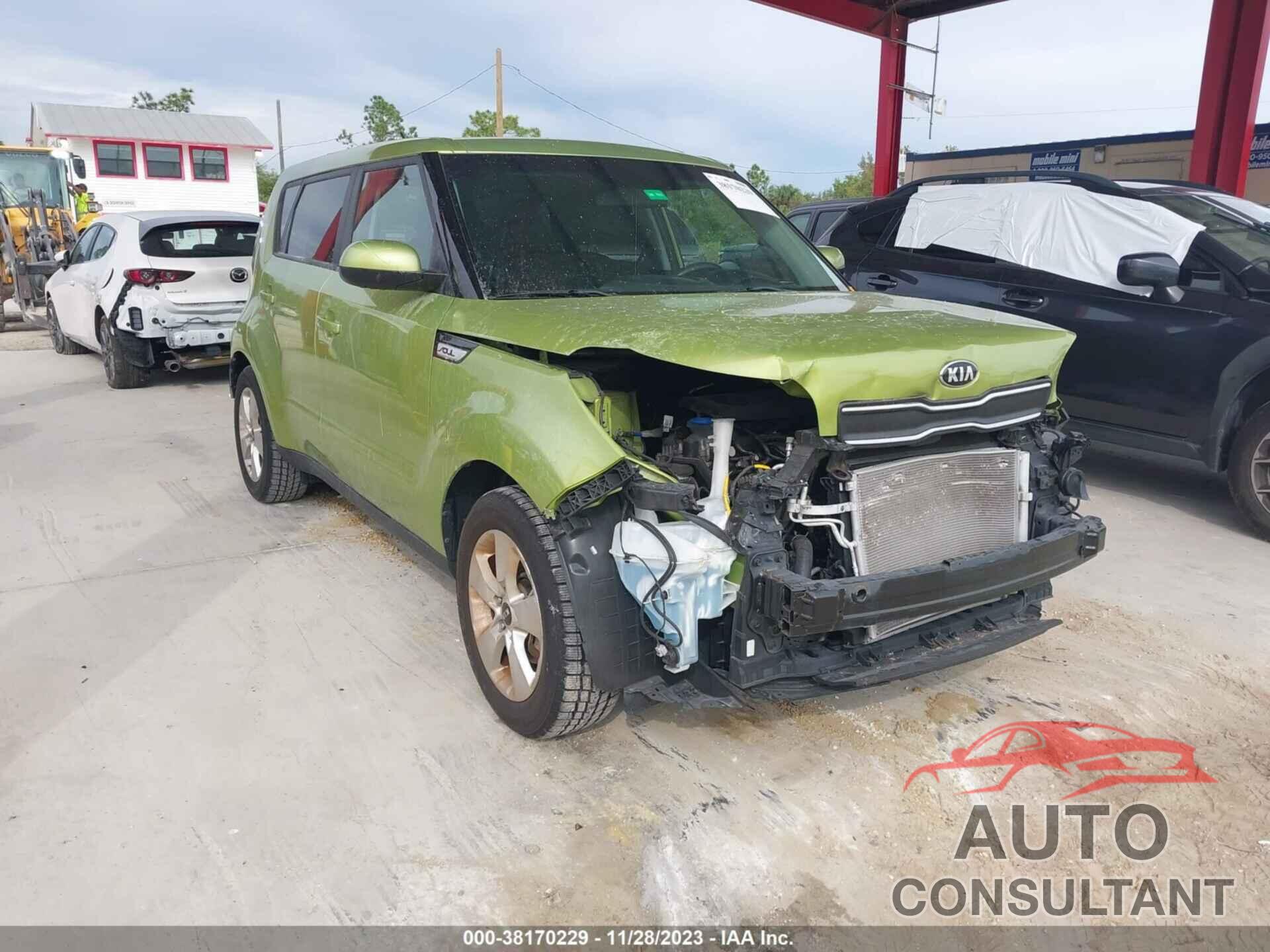 KIA SOUL 2018 - KNDJN2A29J7900289