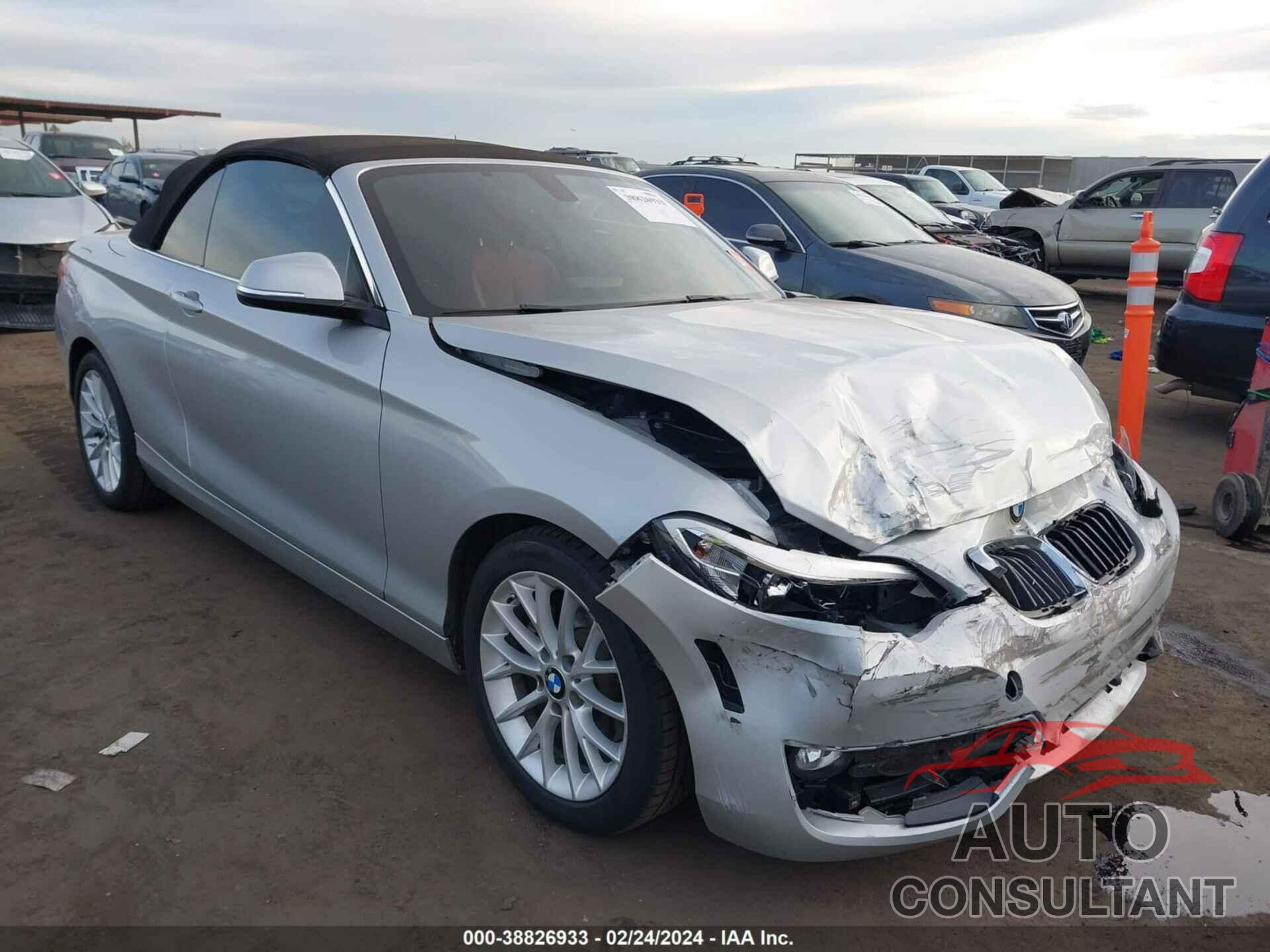 BMW 228I 2016 - WBA1K9C57GV322297