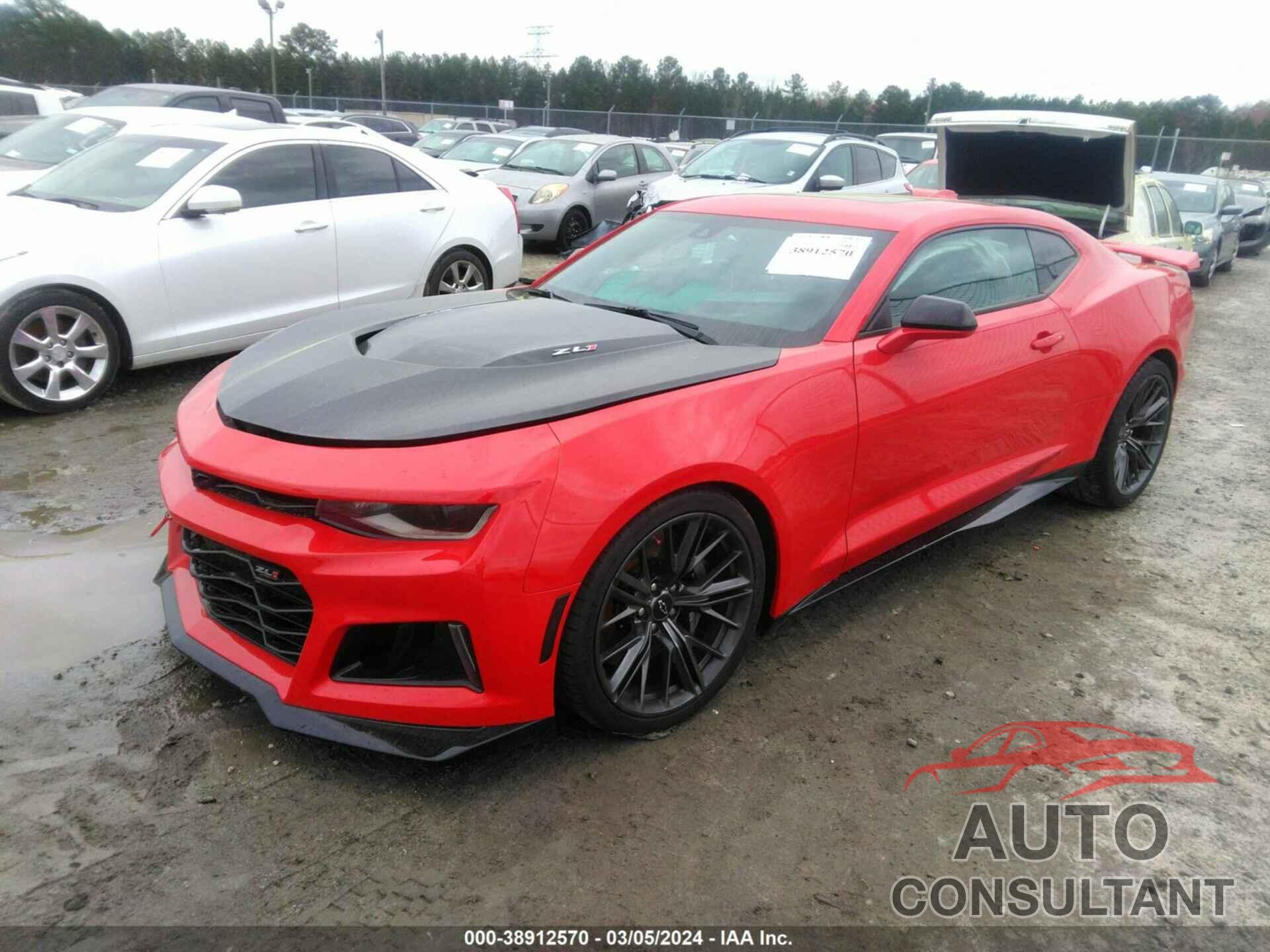 CHEVROLET CAMARO 2021 - 1G1FK1R63M0105261