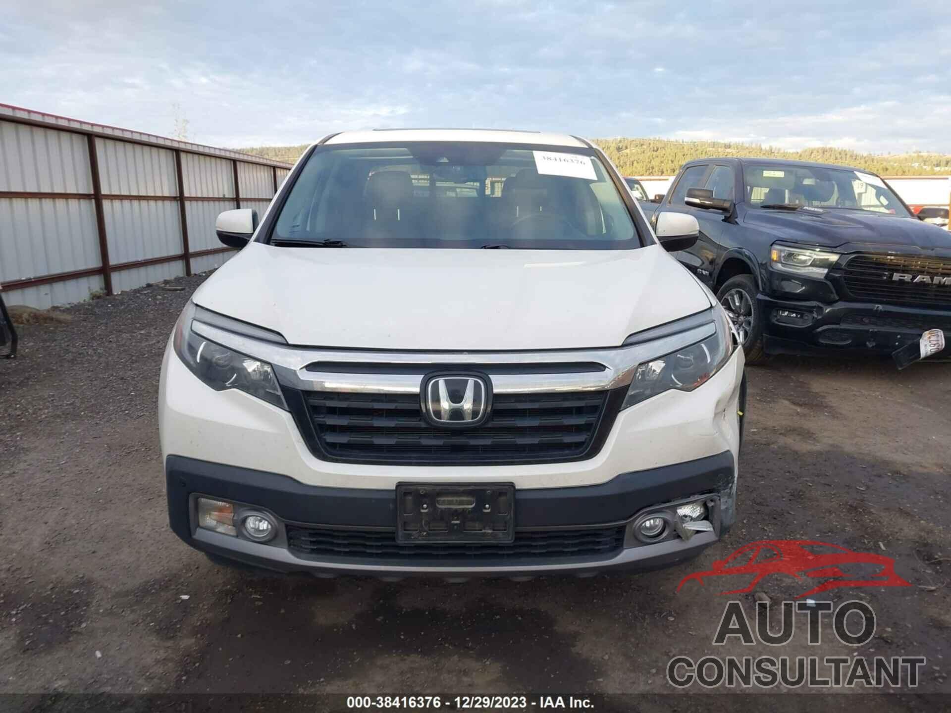 HONDA RIDGELINE 2017 - 5FPYK3F78HB037918