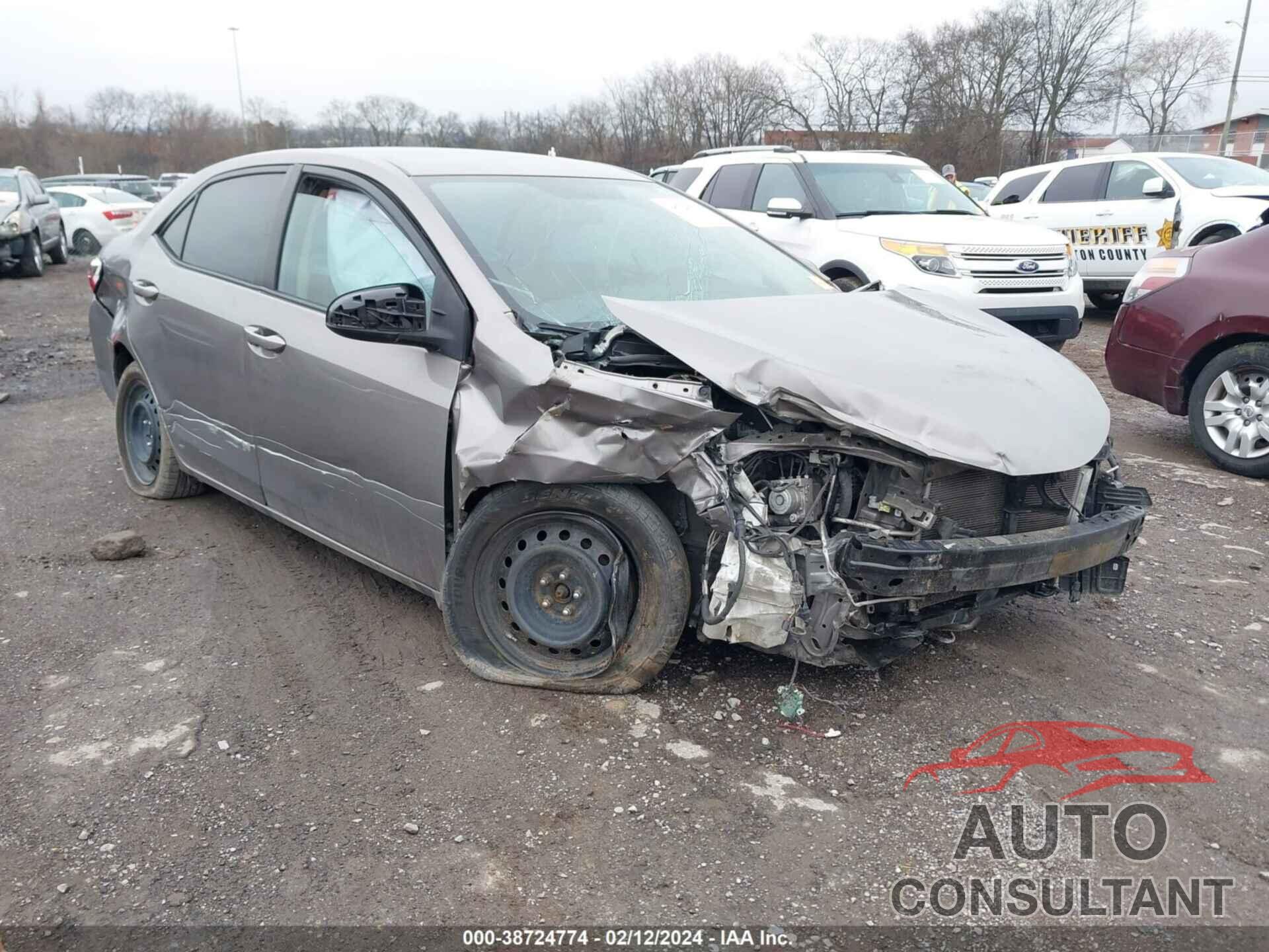 TOYOTA COROLLA 2016 - 2T1BURHE7GC637615