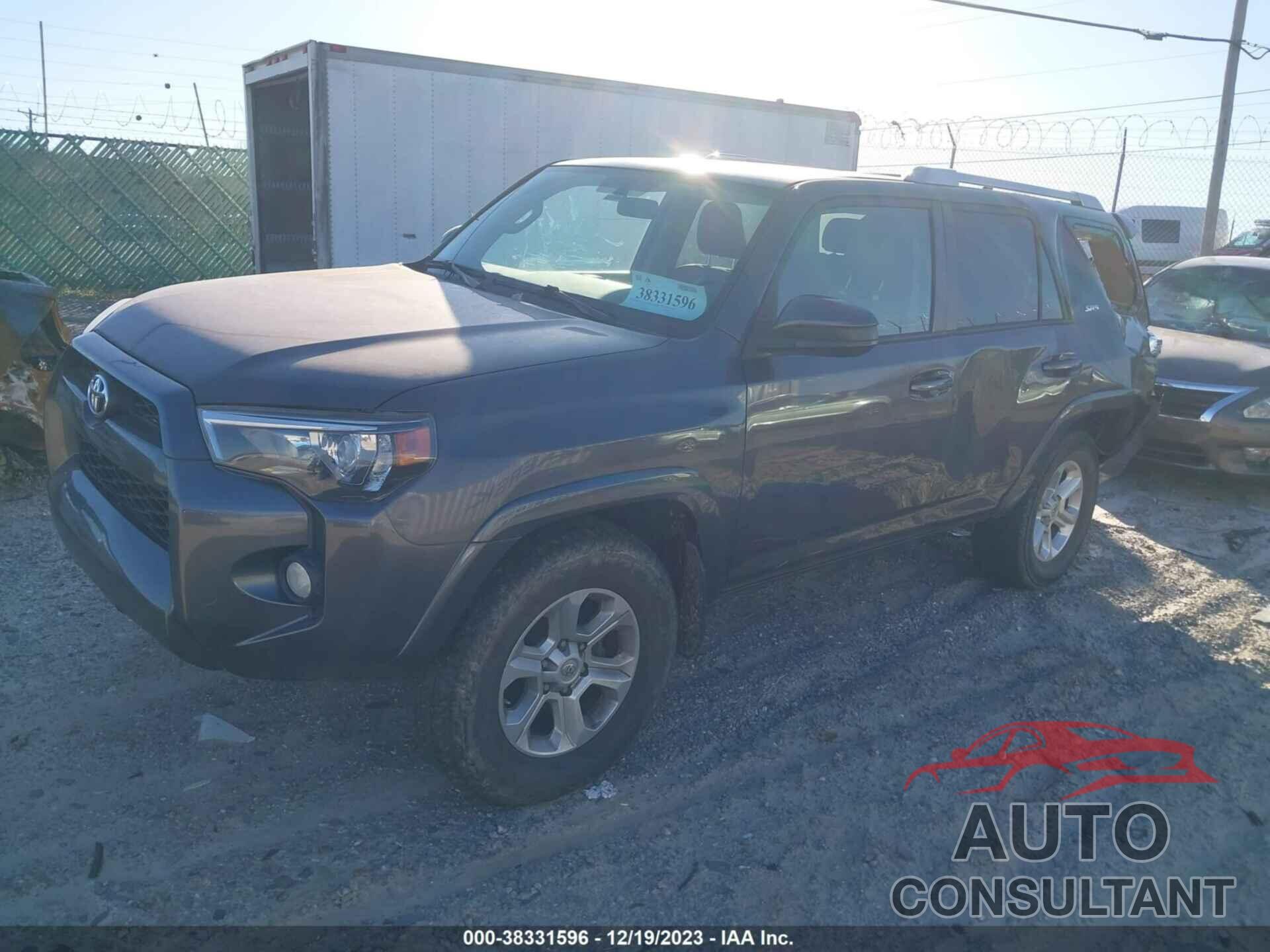 TOYOTA 4RUNNER 2016 - JTEBU5JR0G5397662