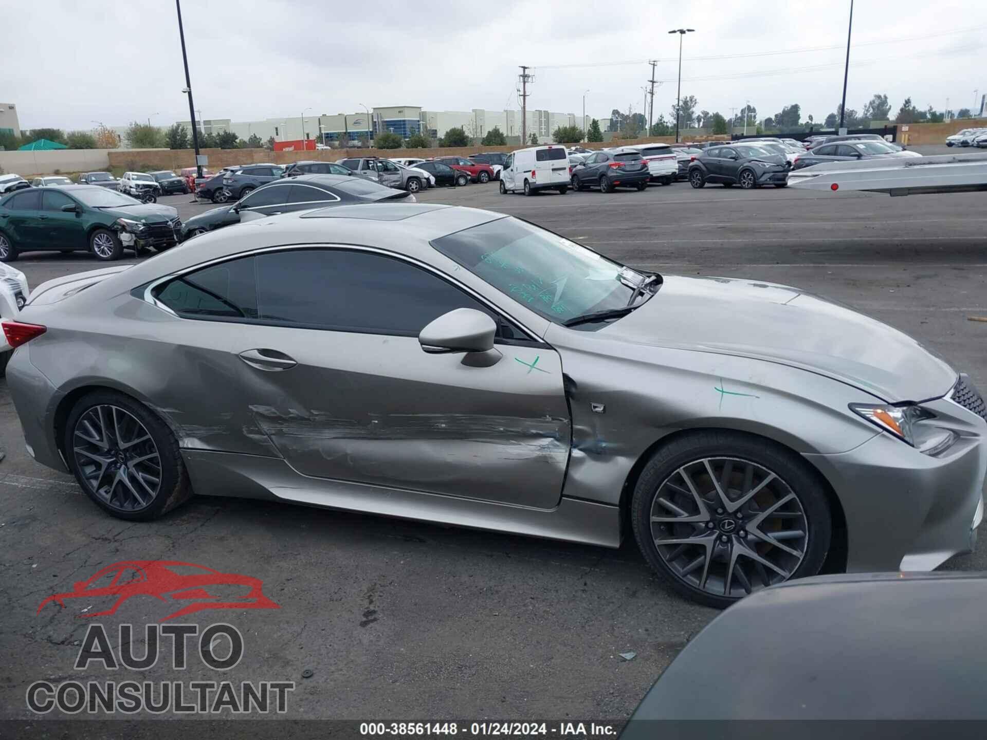 LEXUS RC 200T 2017 - JTHHA5BC2H5006836