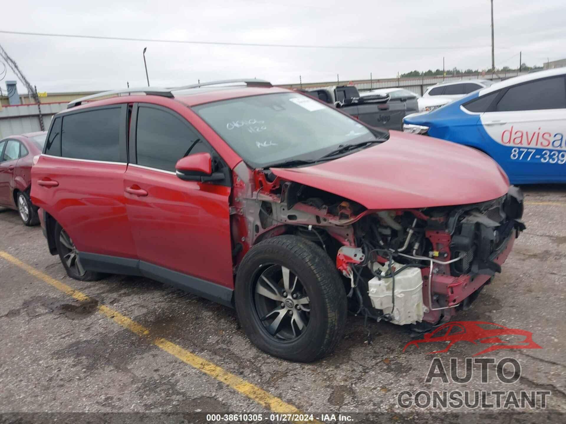 TOYOTA RAV4 2017 - JTMRFREV3HJ166341
