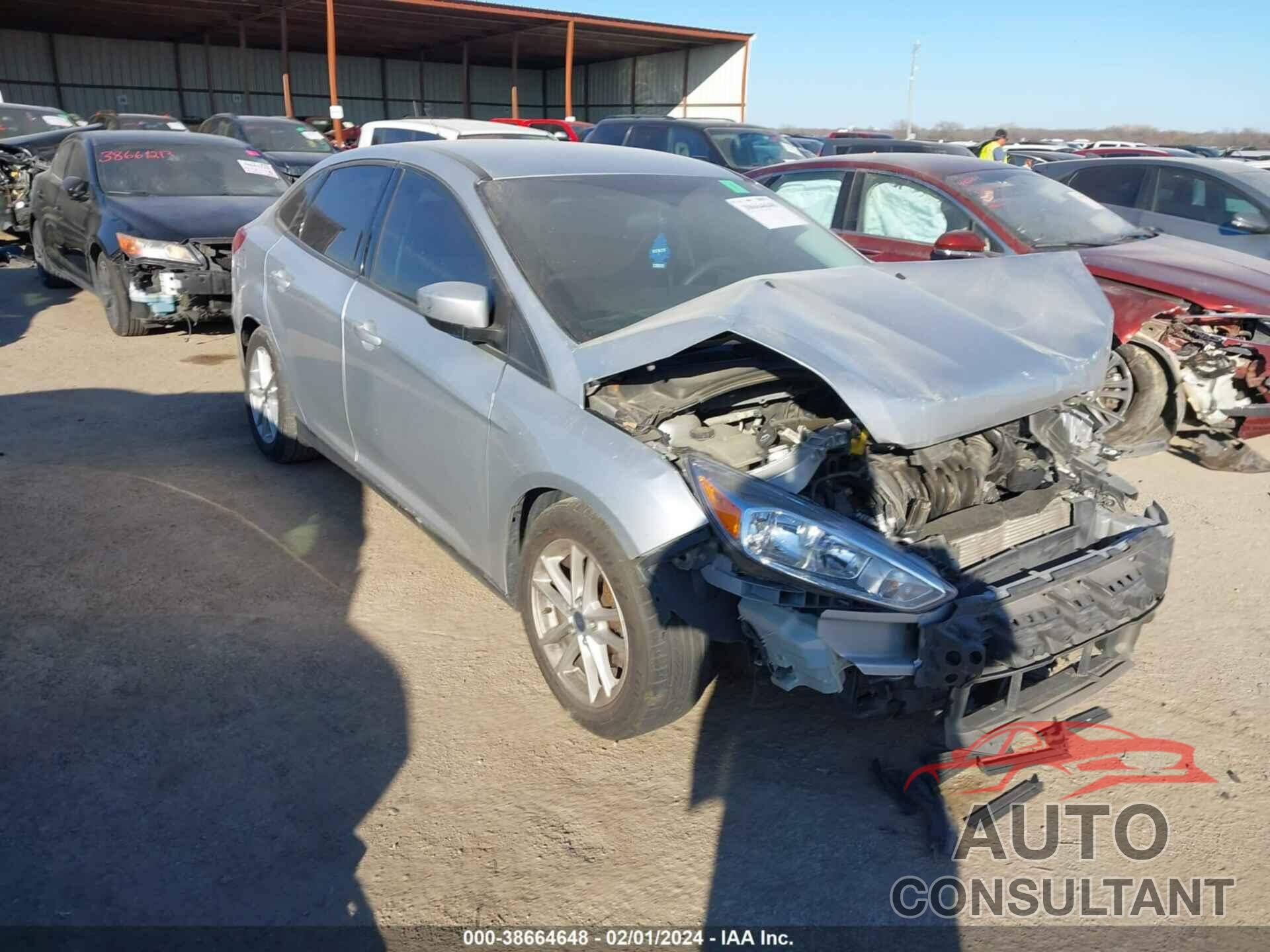 FORD FOCUS 2018 - 1FADP3F24JL302839