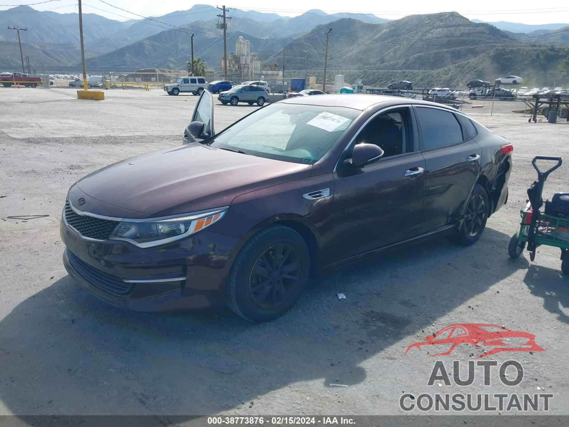 KIA OPTIMA 2016 - 5XXGT4L34GG021607