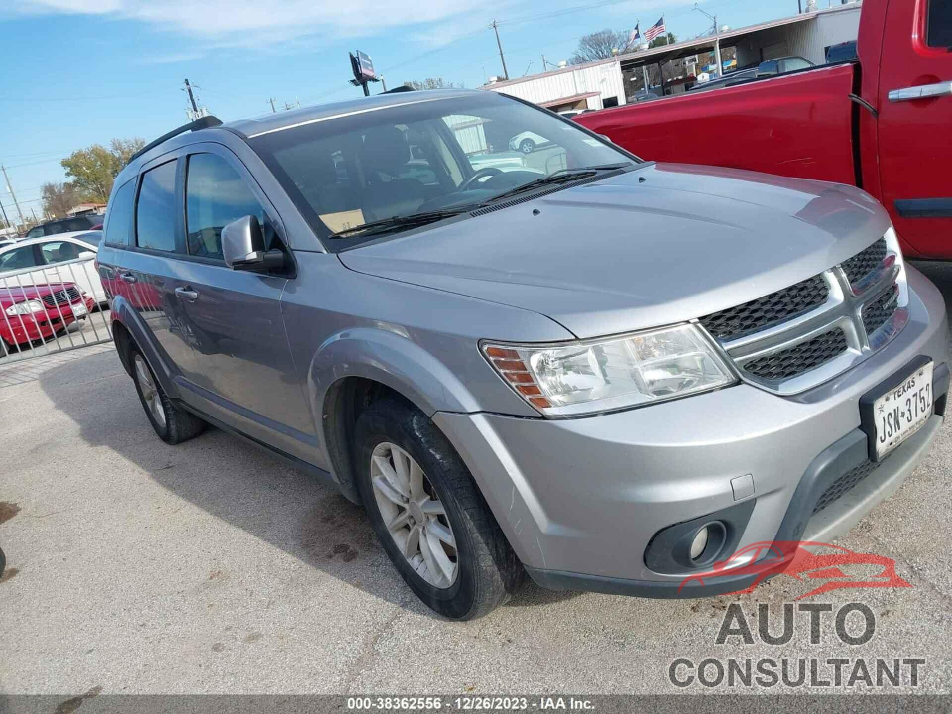 DODGE JOURNEY 2016 - 3C4PDCBG3GT123187