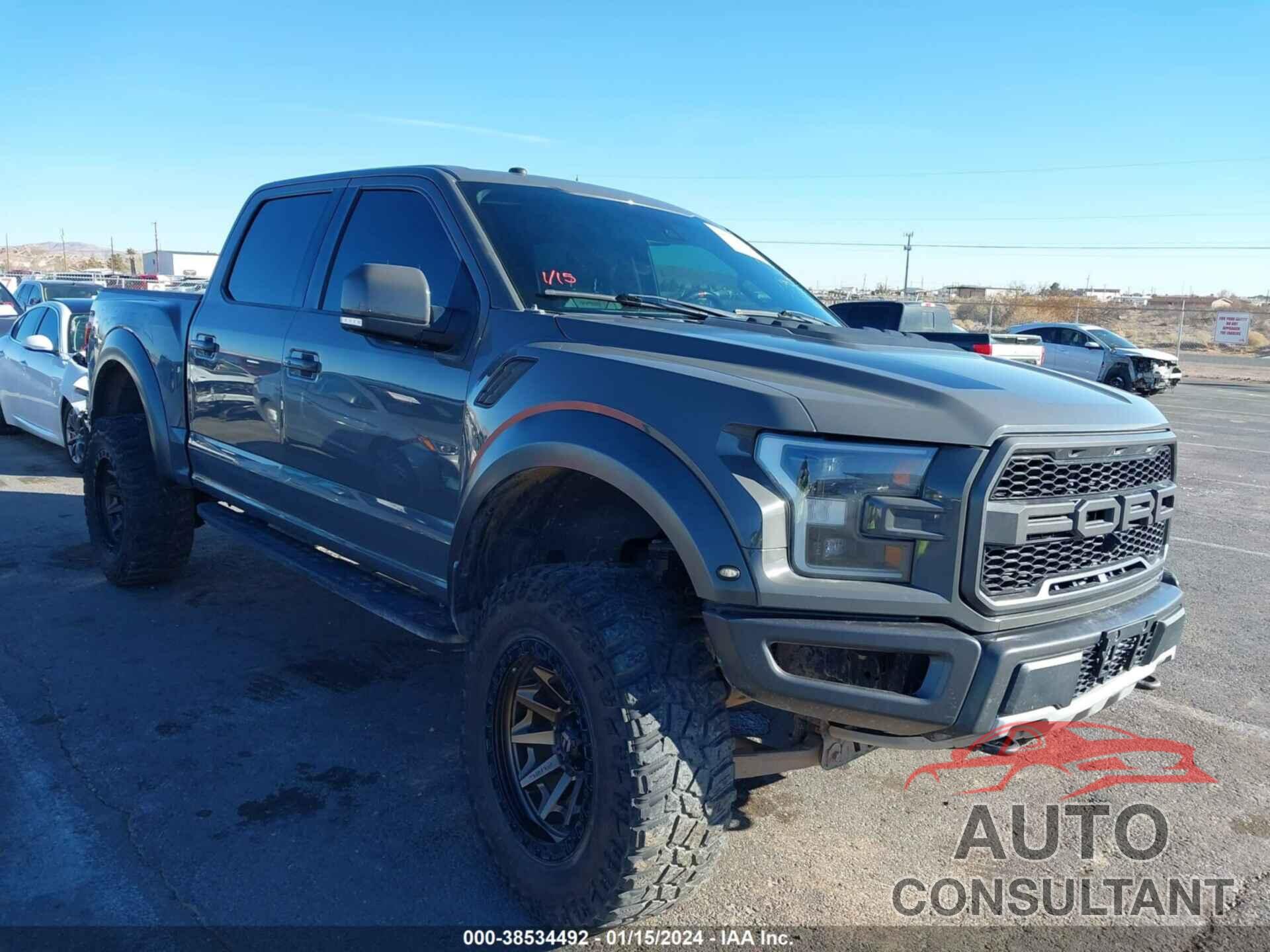 FORD F-150 2018 - 1FTFW1RGXJFB54292