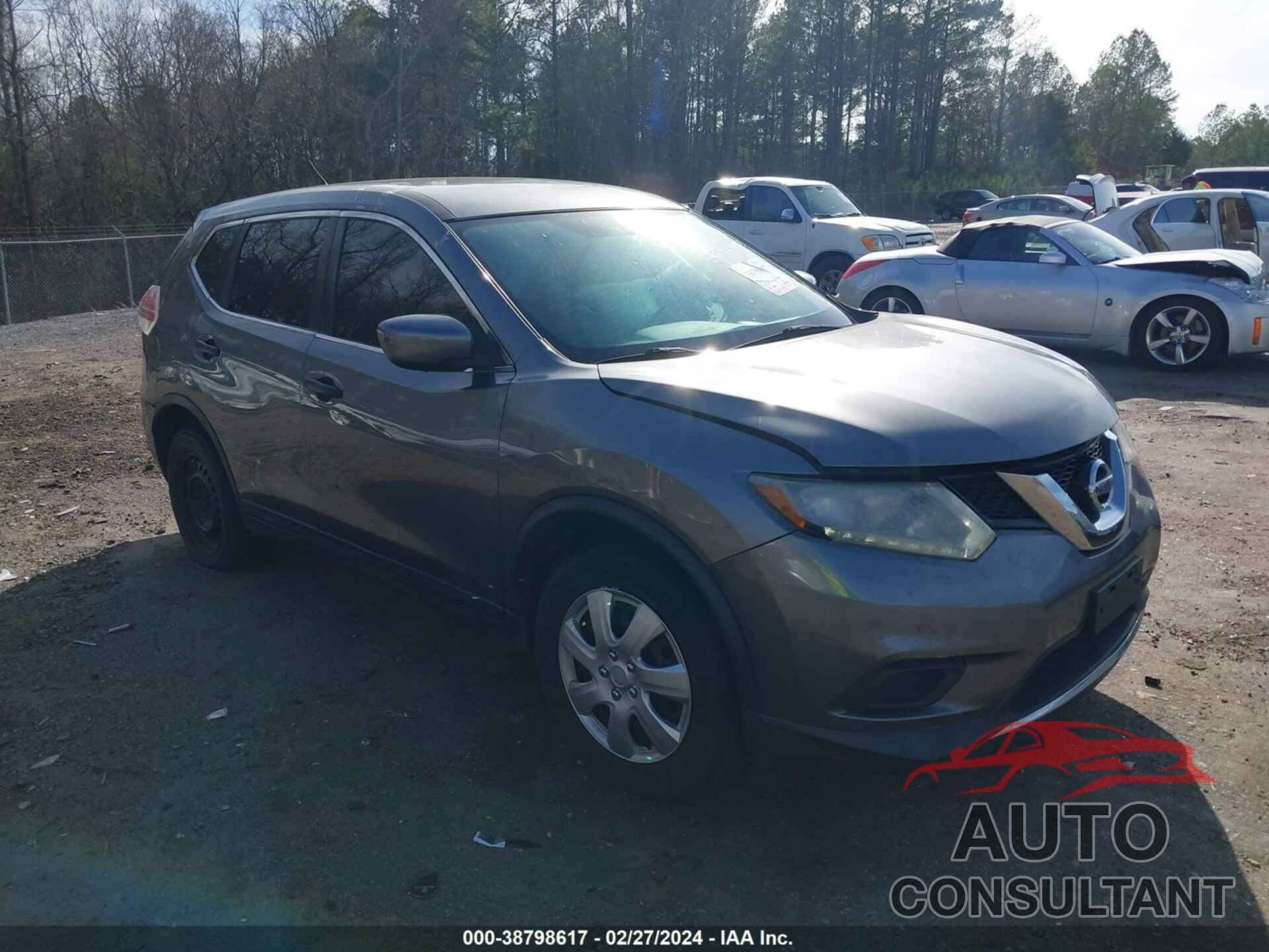 NISSAN ROGUE 2016 - KNMAT2MV5GP670674