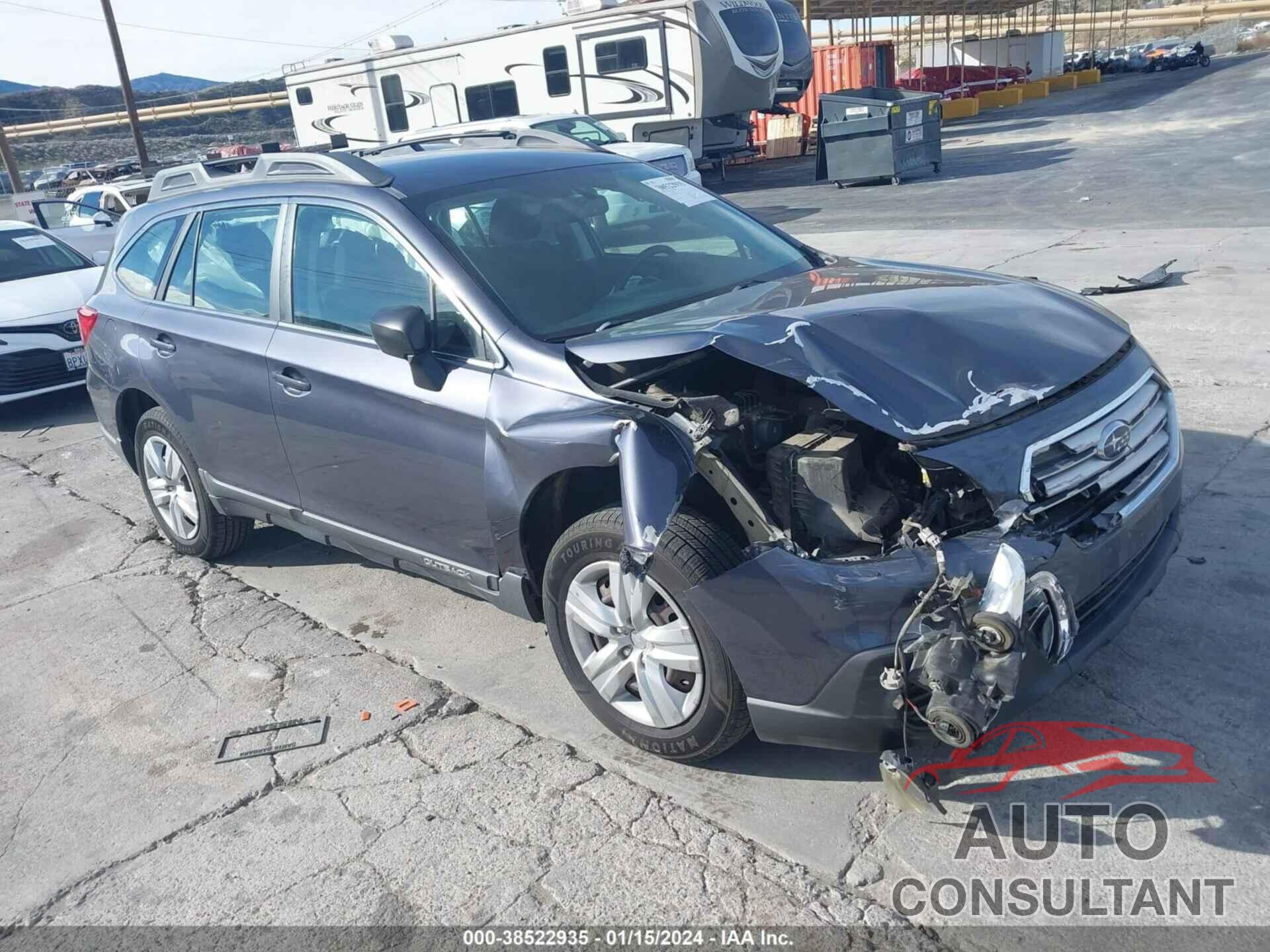 SUBARU OUTBACK 2016 - 4S4BSAAC6G3313981