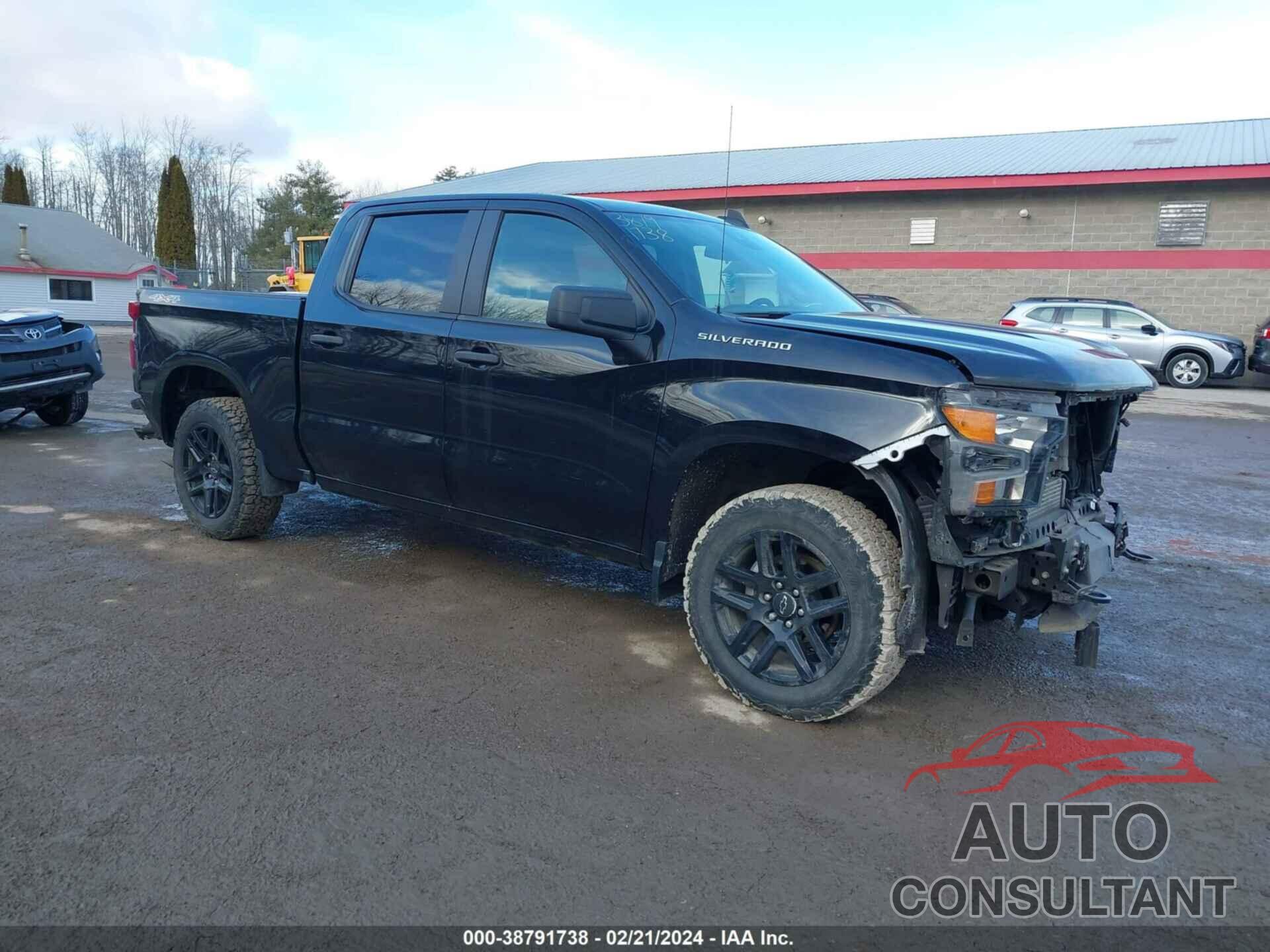 CHEVROLET SILVERADO 1500 2022 - 1GCPDBEK9NZ596334
