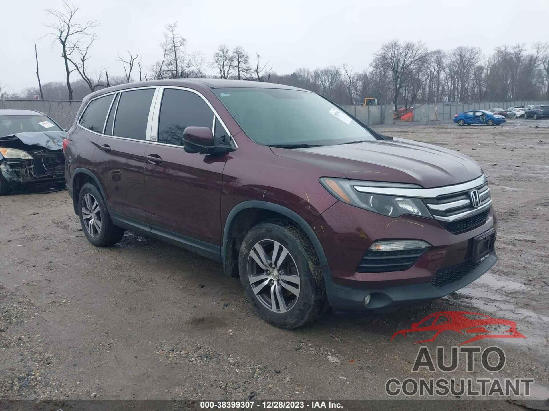 HONDA PILOT 2017 - 5FNYF6H33HB084055