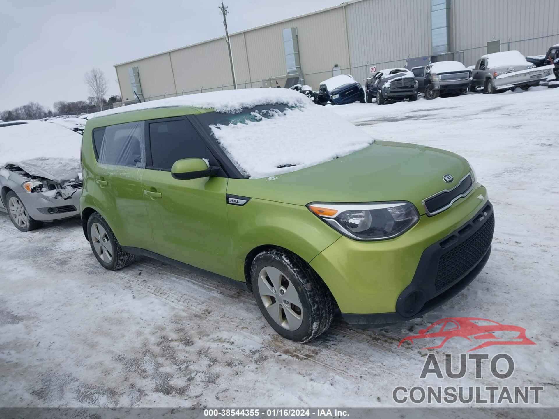 KIA SOUL 2016 - KNDJN2A26G7825270