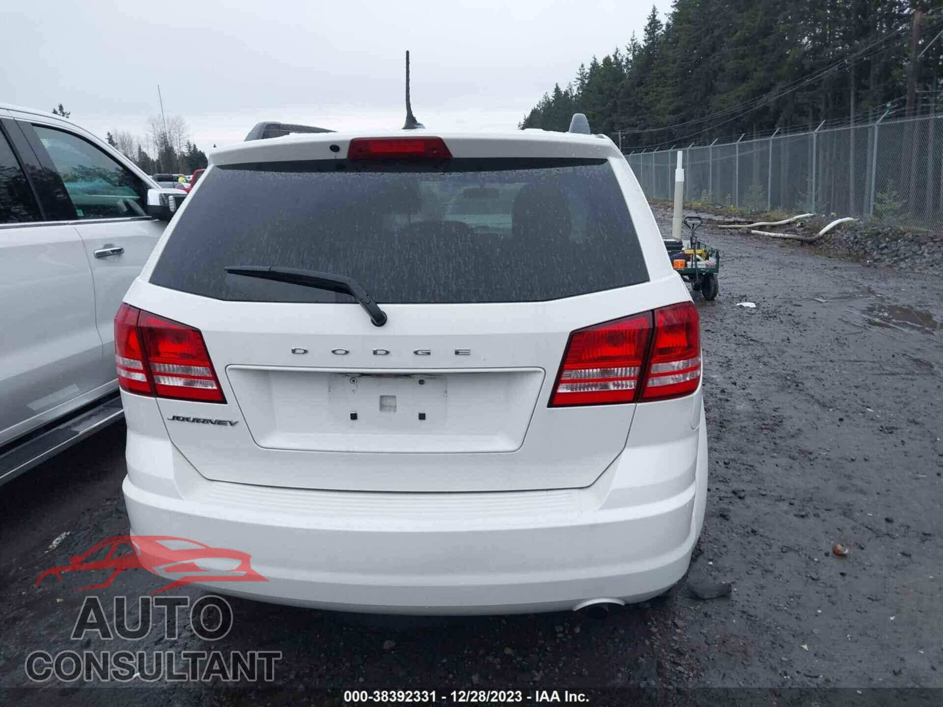 DODGE JOURNEY 2017 - 3C4PDCAB8HT622672