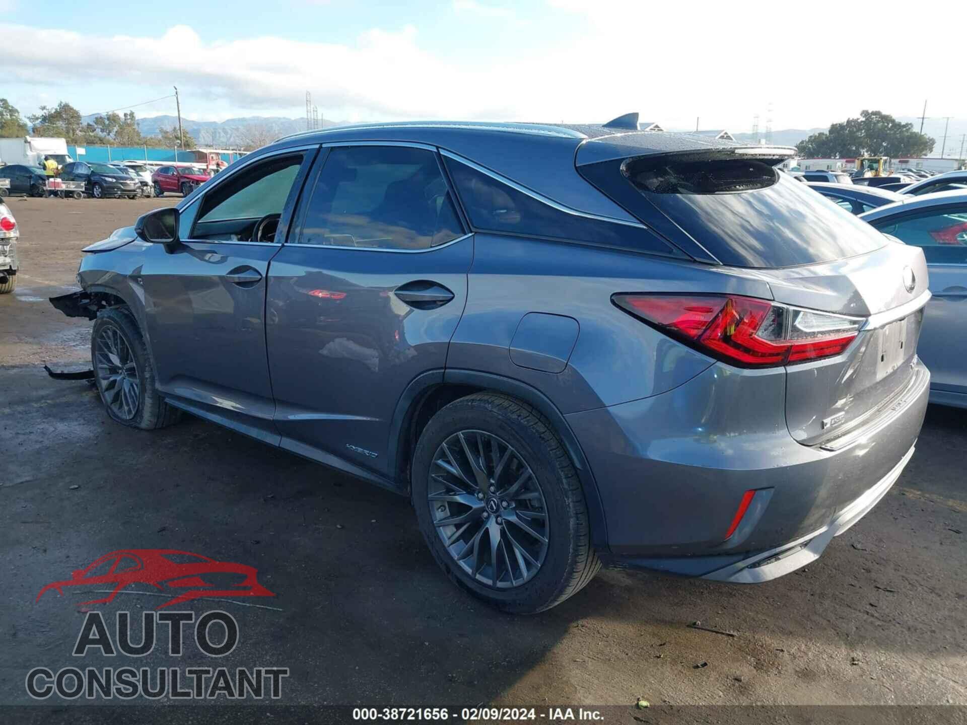 LEXUS RX 450H 2017 - 2T2BGMCA2HC018657
