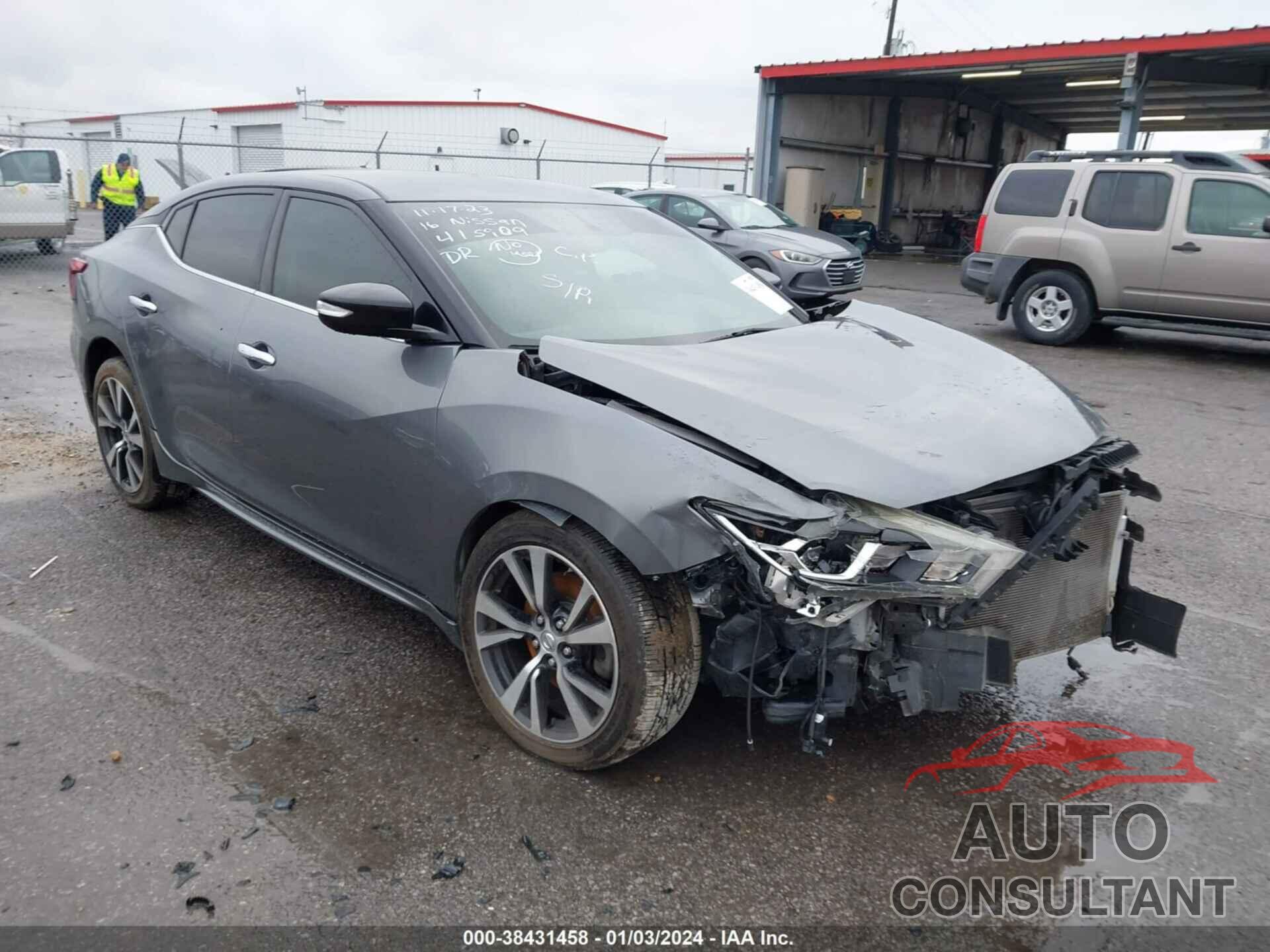 NISSAN MAXIMA 2016 - 1N4AA6AP3GC415909