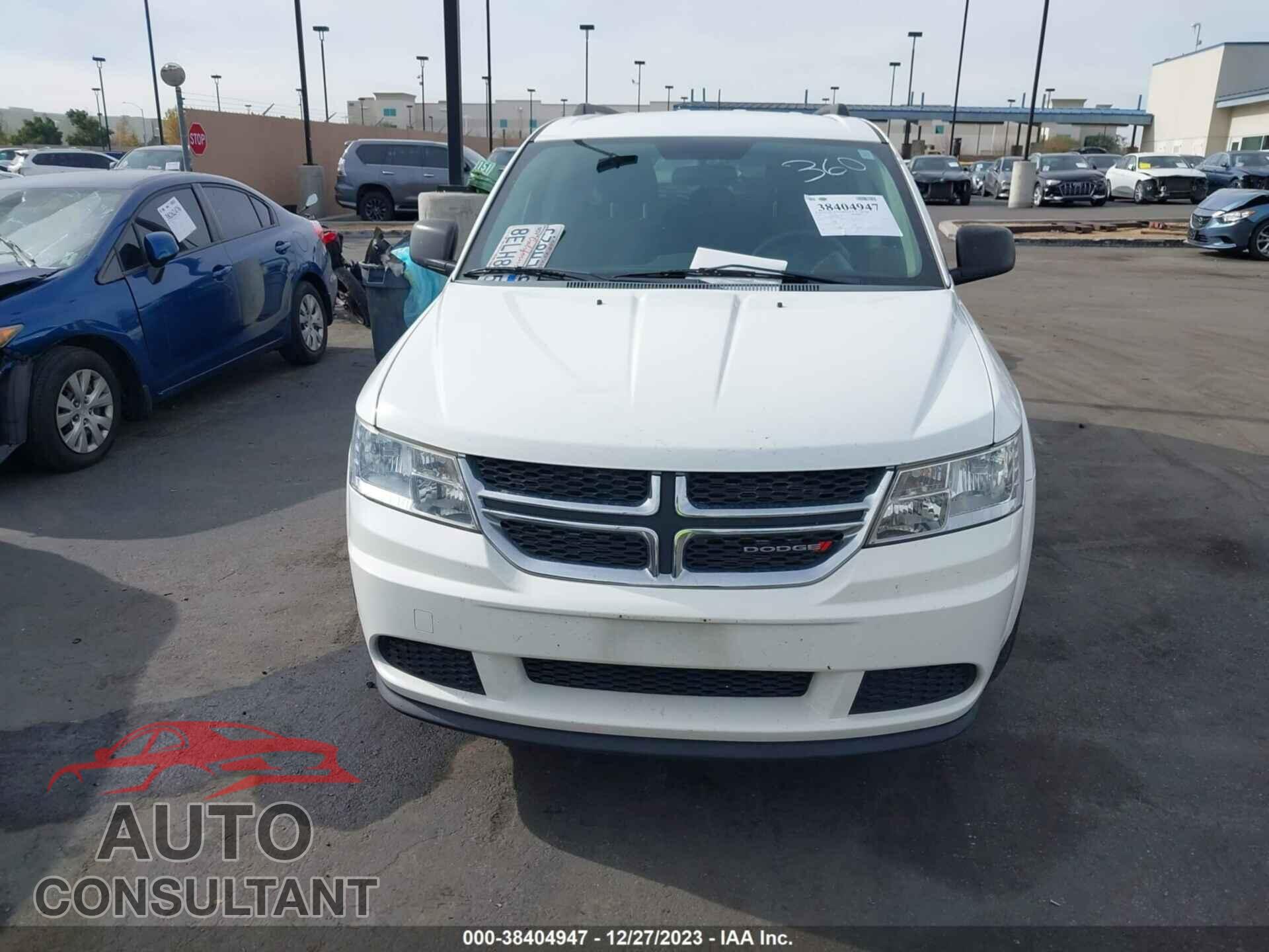 DODGE JOURNEY 2016 - 3C4PDCAB0GT114825