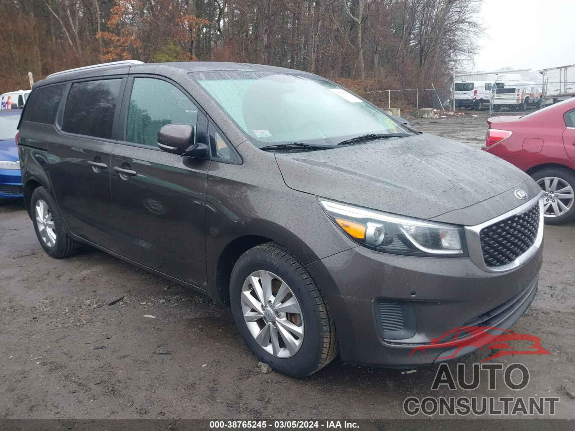 KIA SEDONA 2017 - KNDMB5C12H6340126