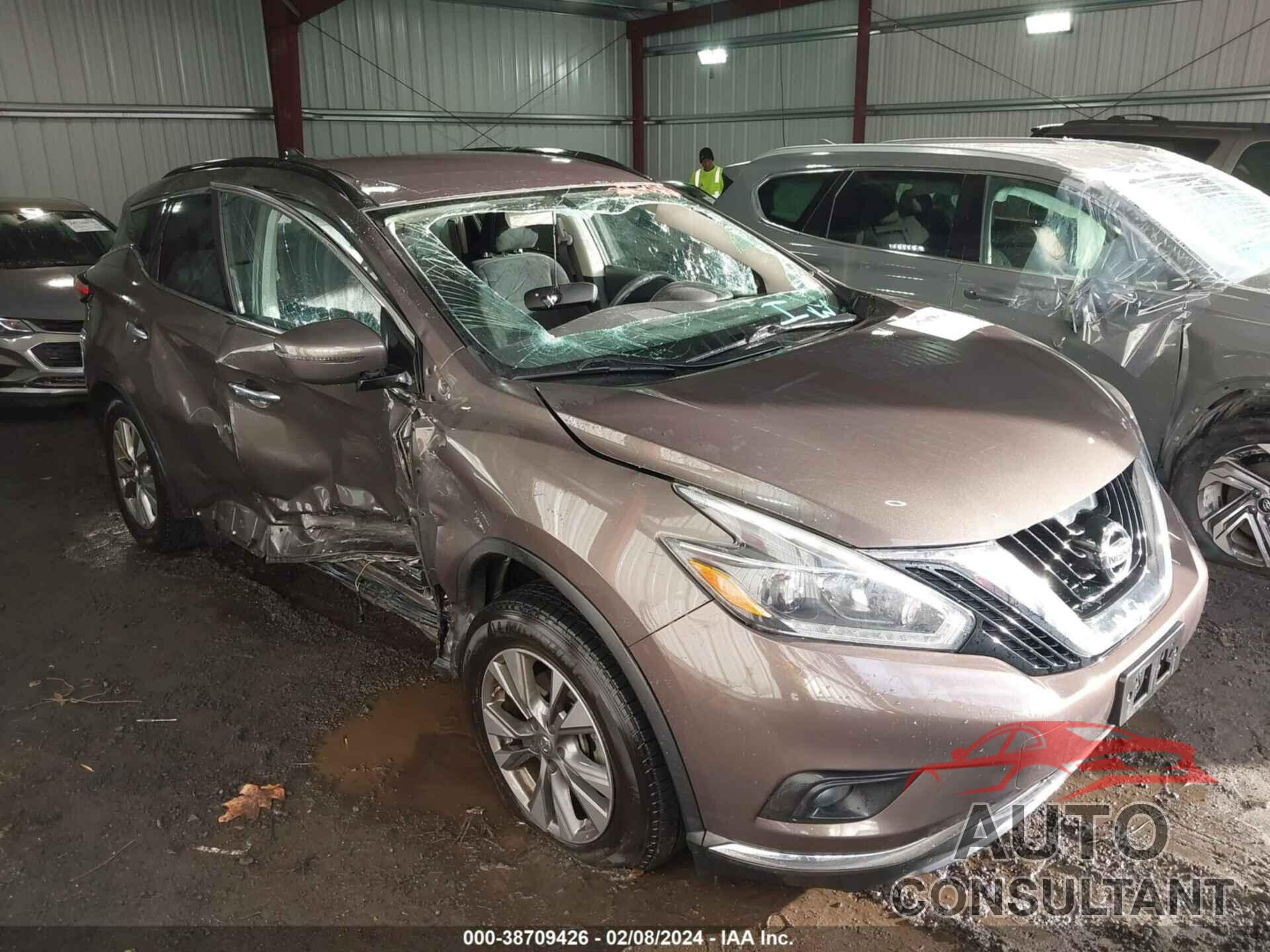 NISSAN MURANO 2018 - 5N1AZ2MH0JN123982