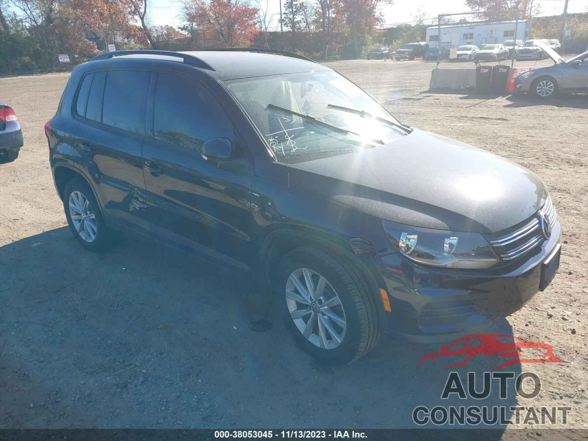 VOLKSWAGEN TIGUAN 2017 - WVGBV7AX1HK054384