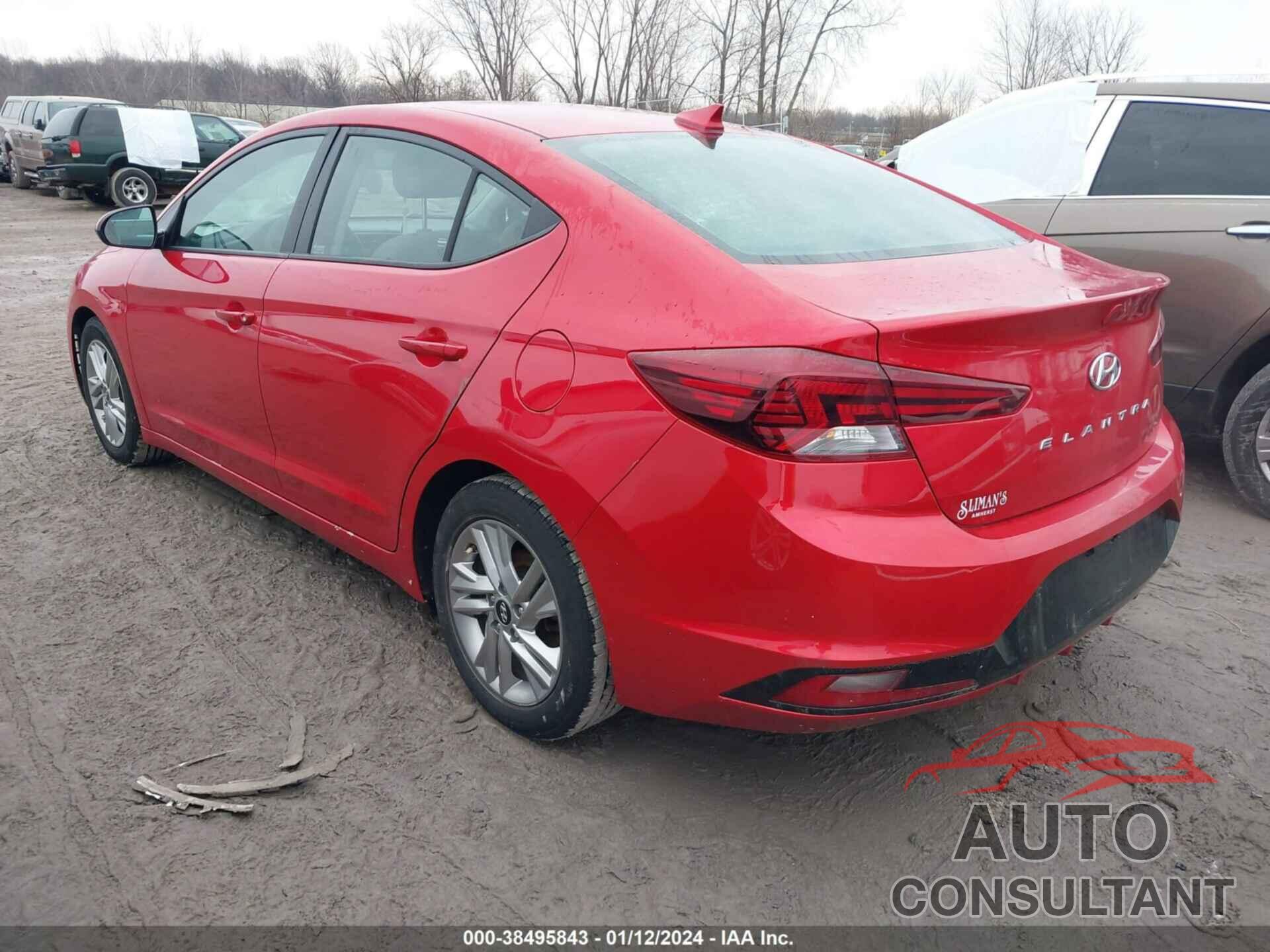 HYUNDAI ELANTRA 2020 - 5NPD84LFXLH622002