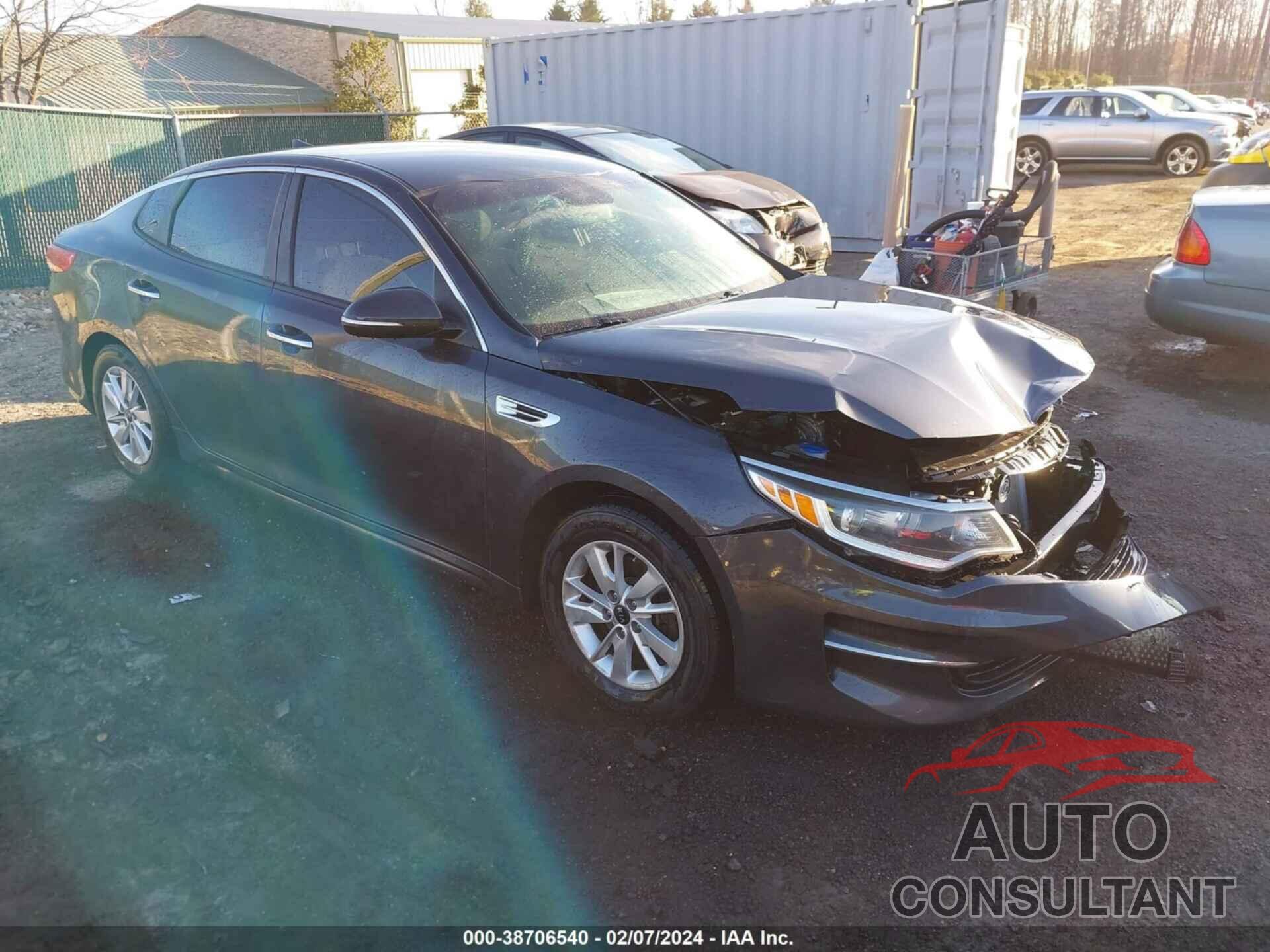 KIA OPTIMA 2017 - 5XXGT4L3XHG162540