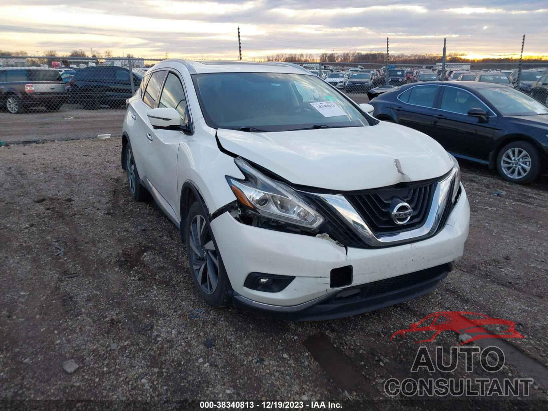 NISSAN MURANO 2016 - 5N1AZ2MH9GN164555