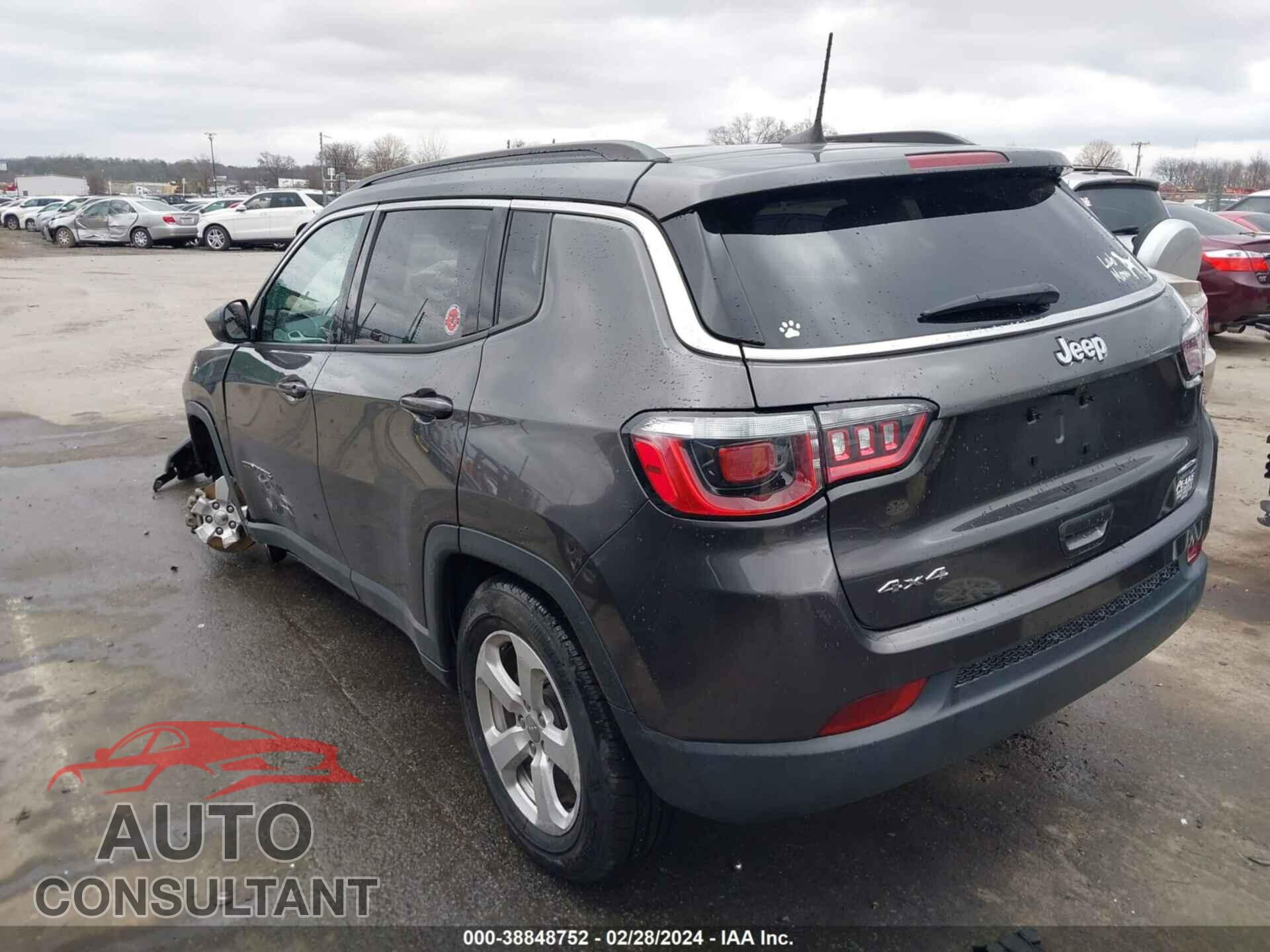 JEEP COMPASS 2019 - 3C4NJDBB2KT800720
