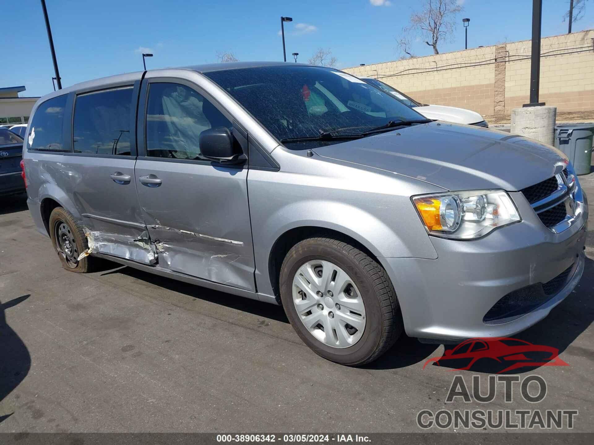 DODGE GRAND CARAVAN 2017 - 2C4RDGBG1HR626236