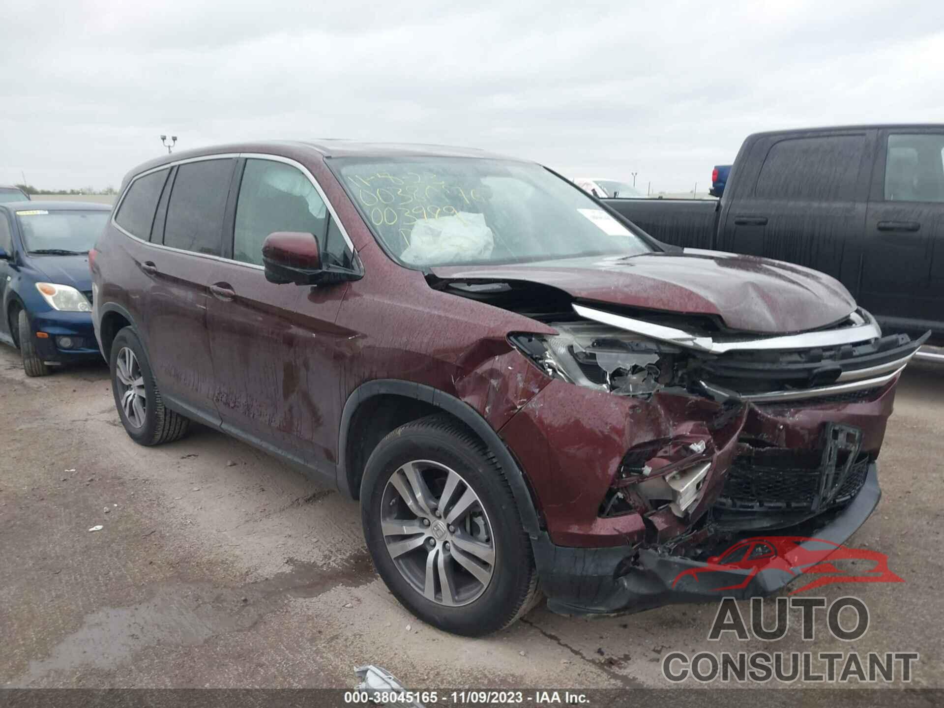 HONDA PILOT 2018 - 5FNYF5H51JB003989