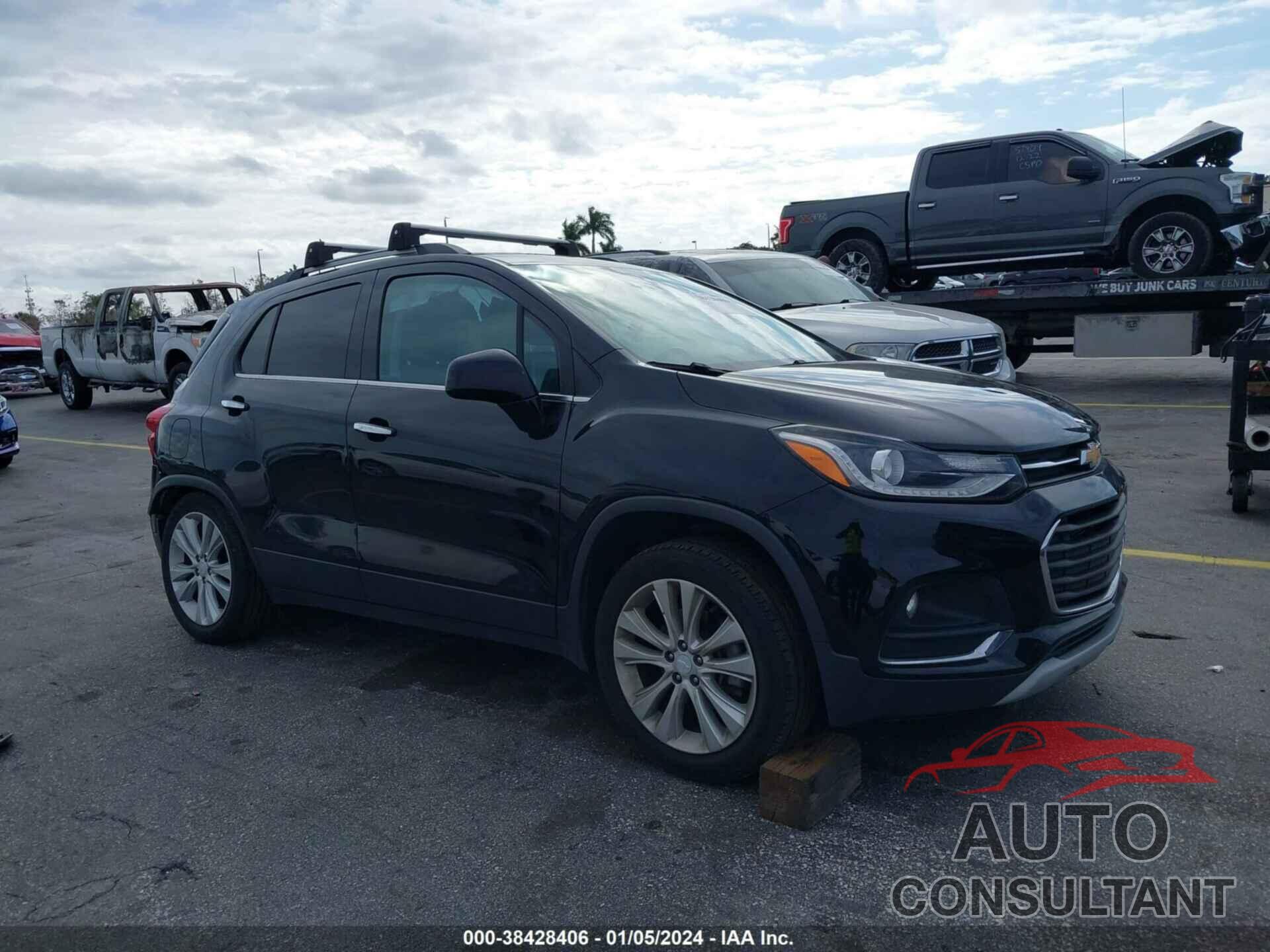 CHEVROLET TRAX 2019 - 3GNCJMSBXKL151909