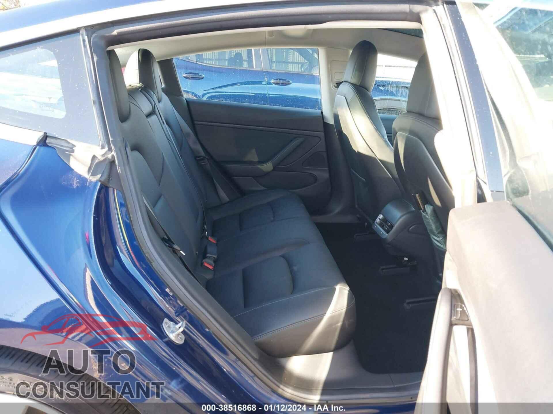 TESLA MODEL 3 2018 - 5YJ3E1EB4JF121888