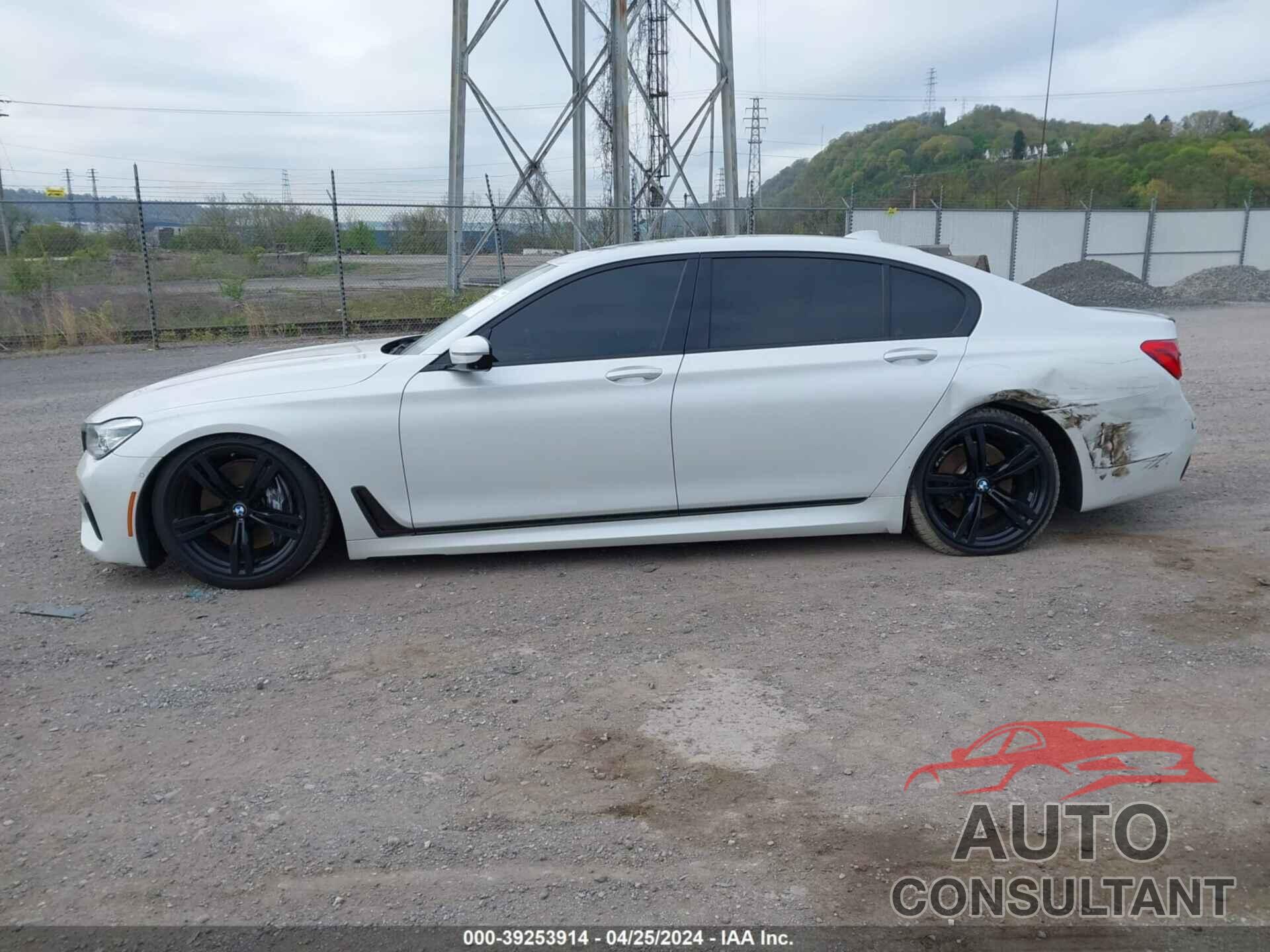 BMW 750I 2016 - WBA7F2C58GG416084