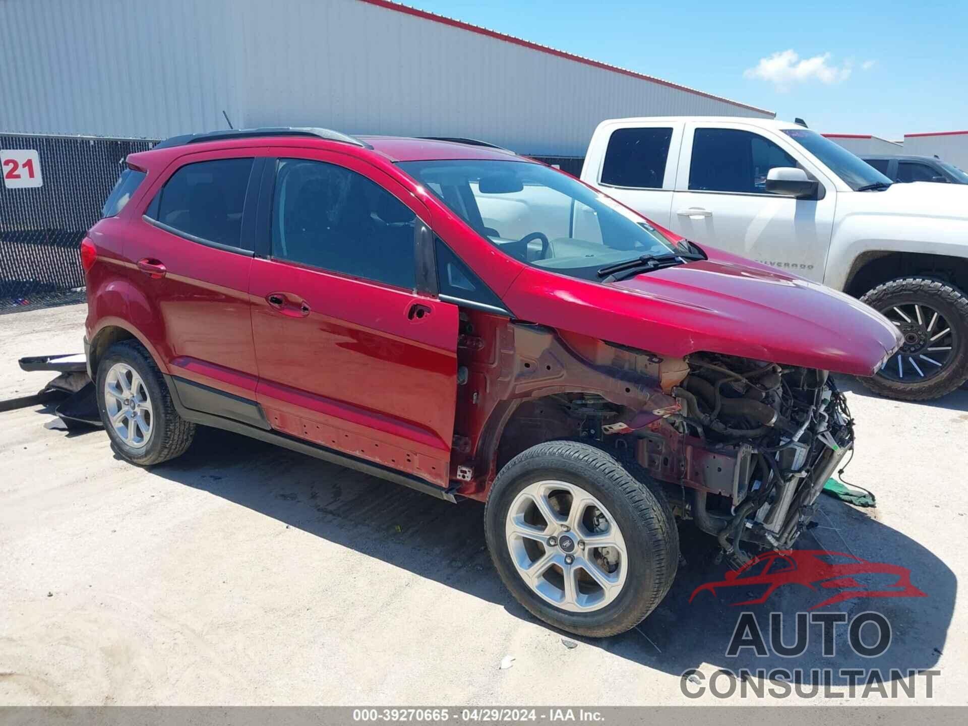 FORD ECOSPORT 2020 - MAJ3S2GE3LC324248